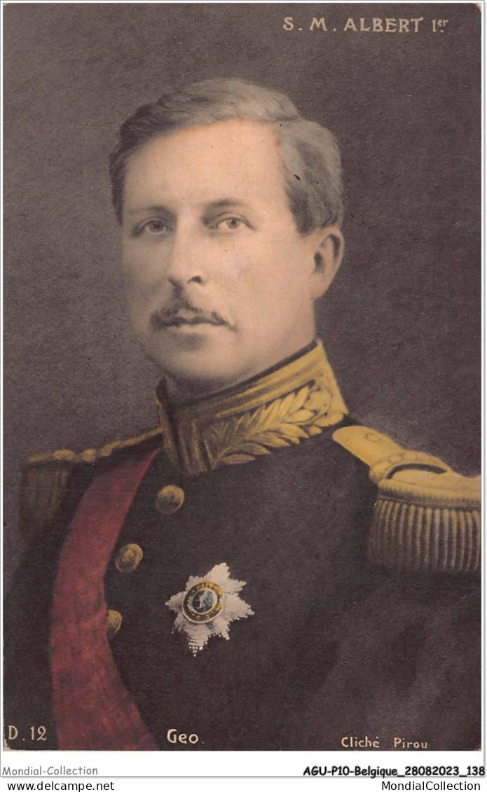 AGUP10-0878-BELGIQUE - S-M ALBERT 1er