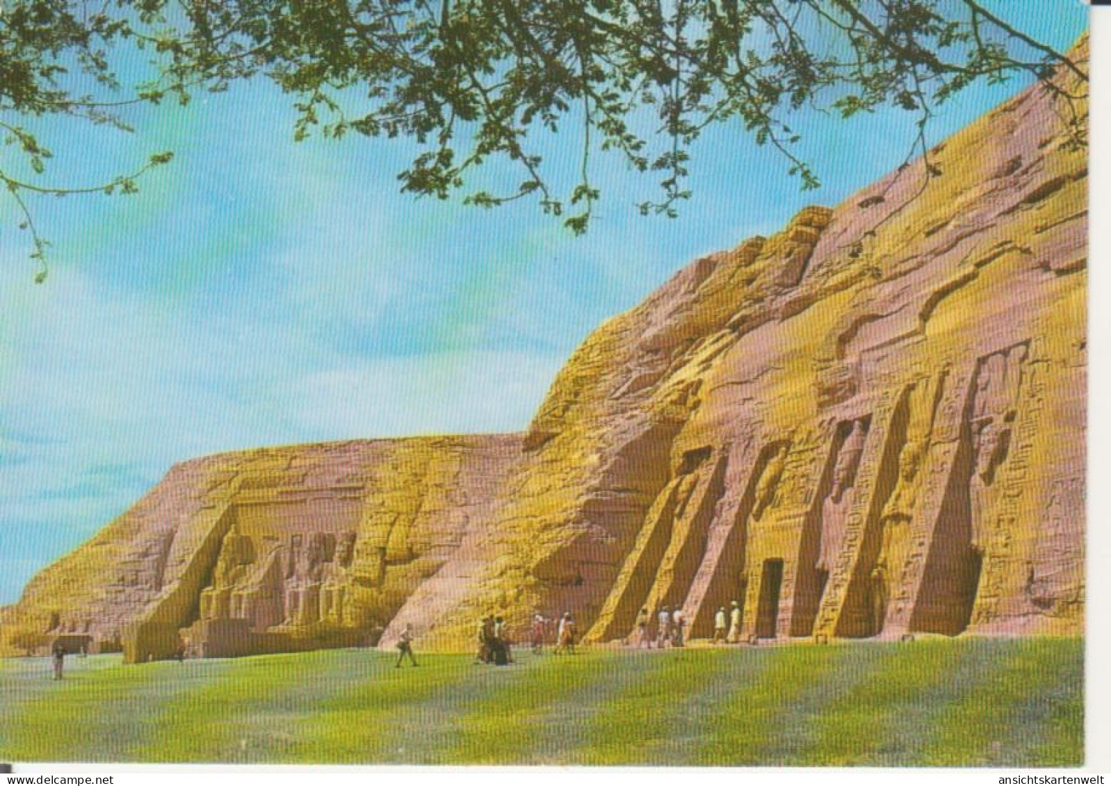 Ägypten: ABU - SIMBEL General View of the Temple Abu - Simbel ngl #222.467