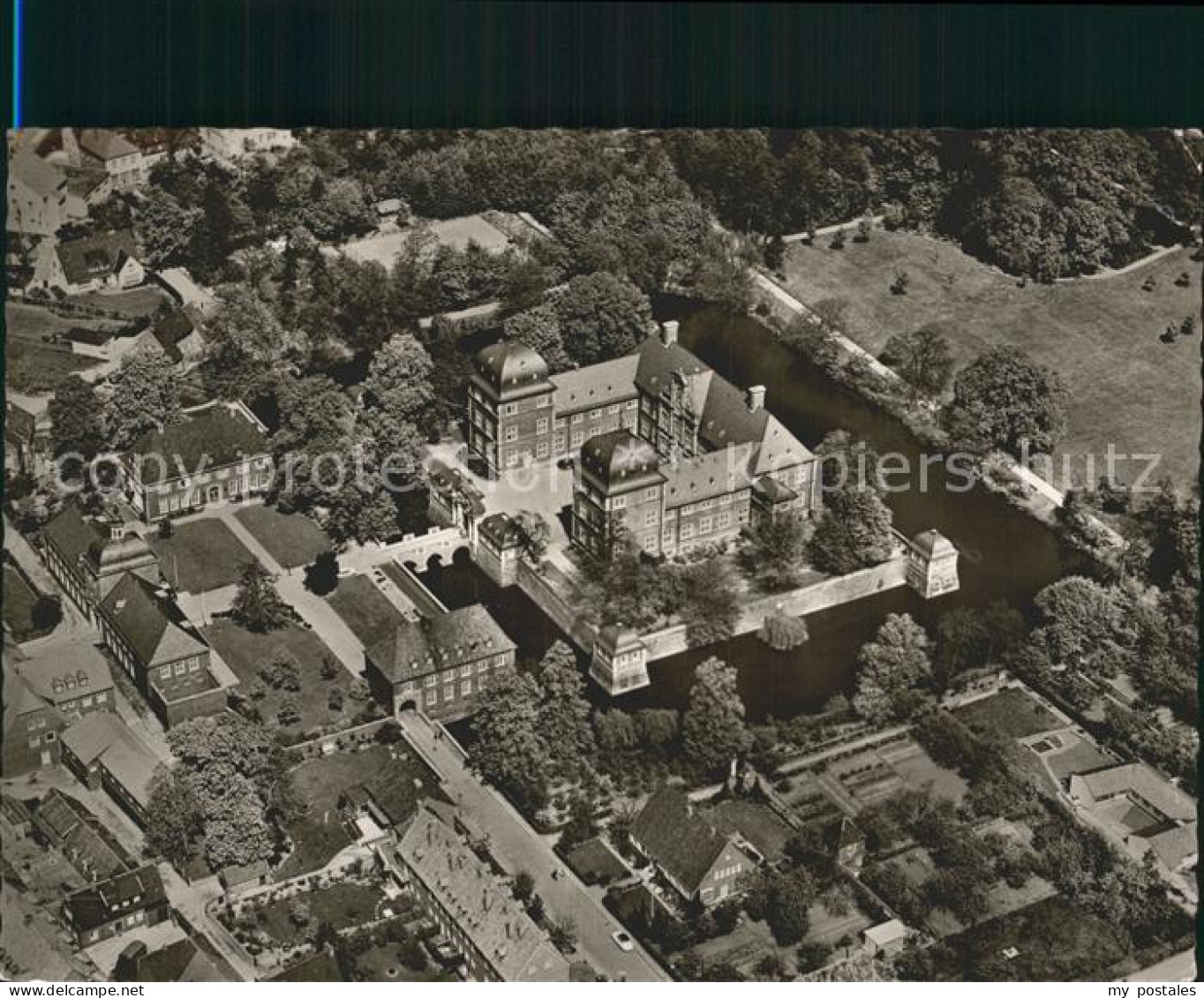 Ahaus Schloss Fliegeraufnahme