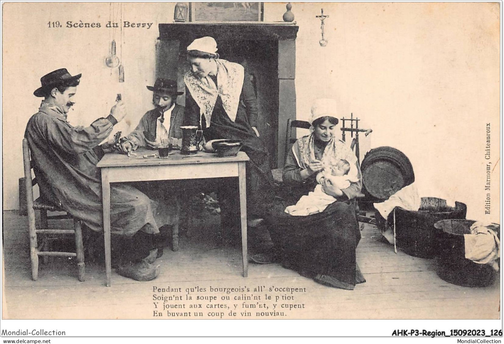 AHKP3-0212 - REGION - CENTRE VAL DE LOIRE - scènes du berry