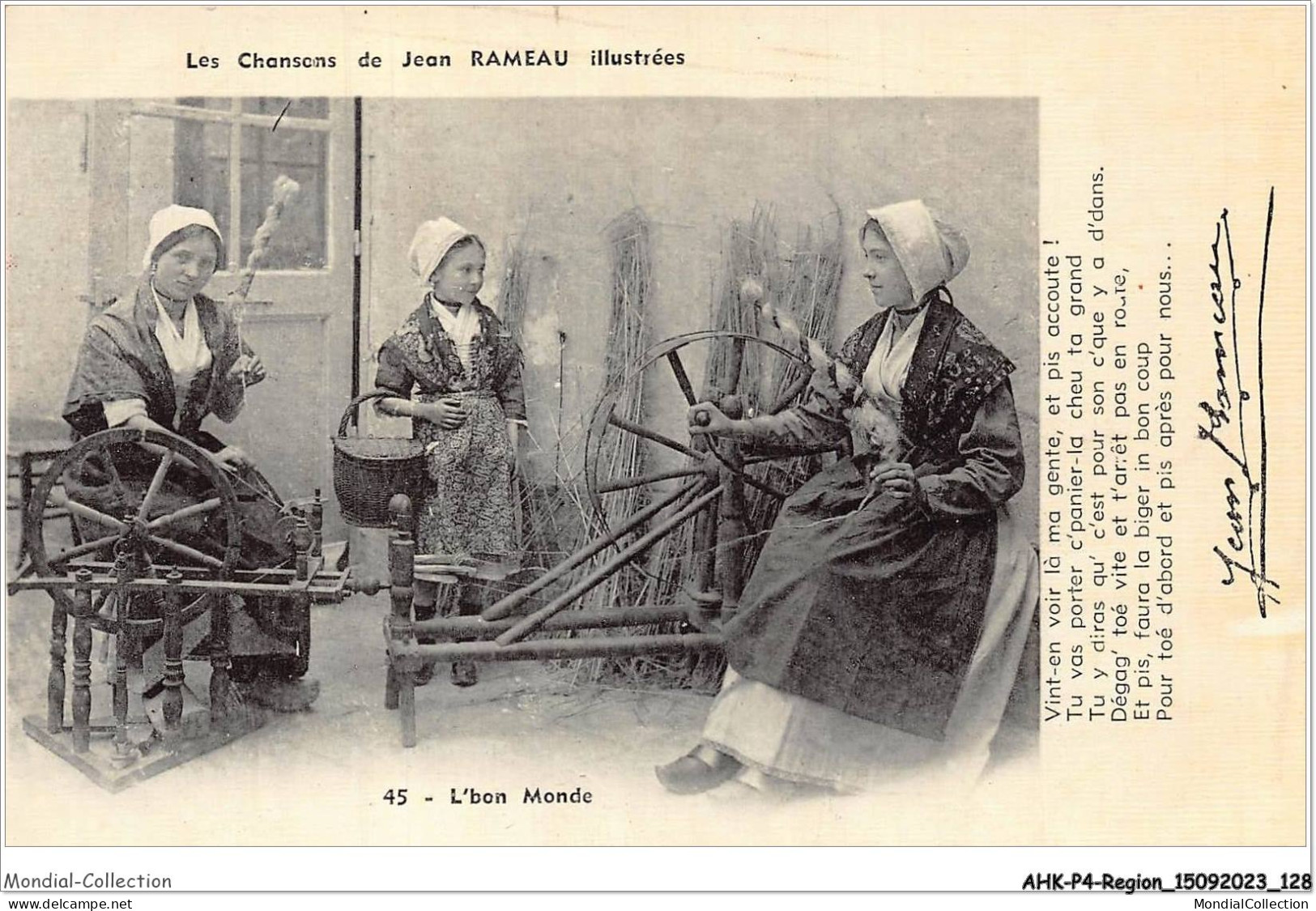 AHKP4-0317 - REGION - CENTRE VAL DE LOIRE - L'bon monde /B