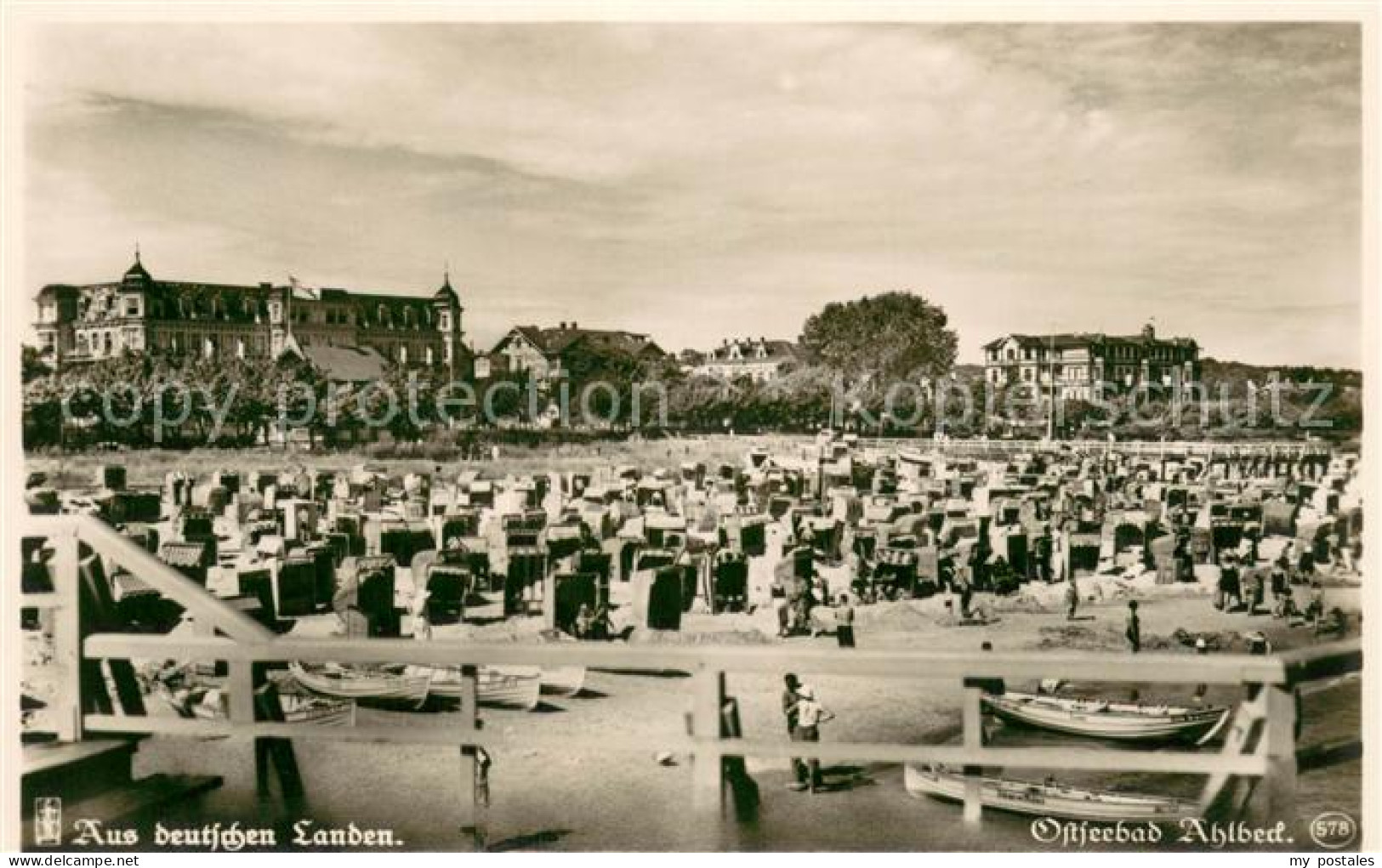 Ahlbeck Ostseebad Strand Hotels Serie Aus deutschen Landen