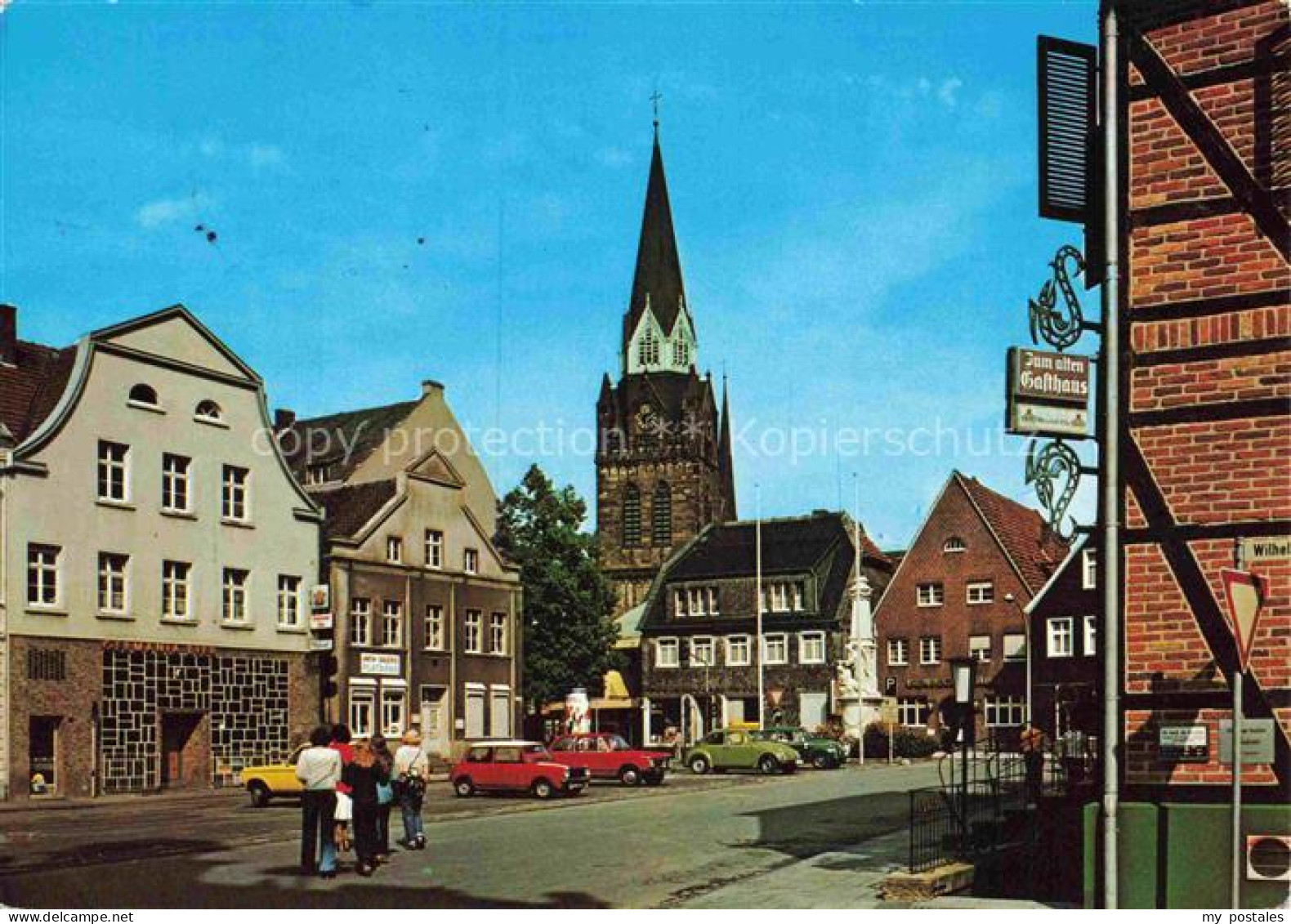 Ahlen Westfalen Mark und Marienkirche