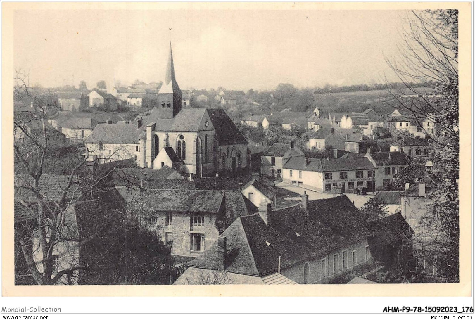 AHMP9-78-0975 - GUERVILLE - vue générale