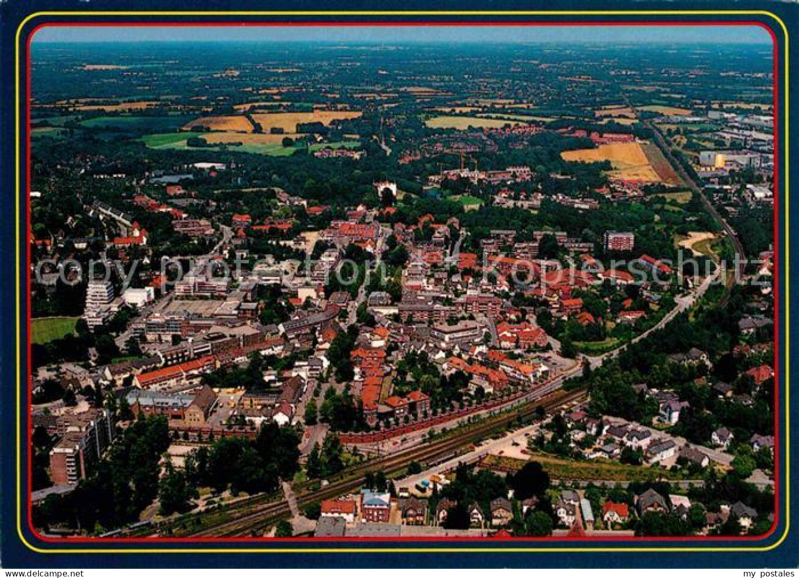 Ahrensburg Fliegeraufnahme