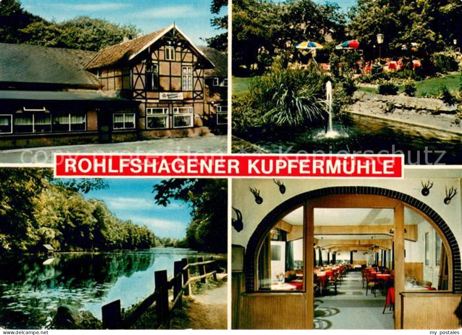 Ahrensburg Rohlfshagener Kupfermuehle Teilansichten