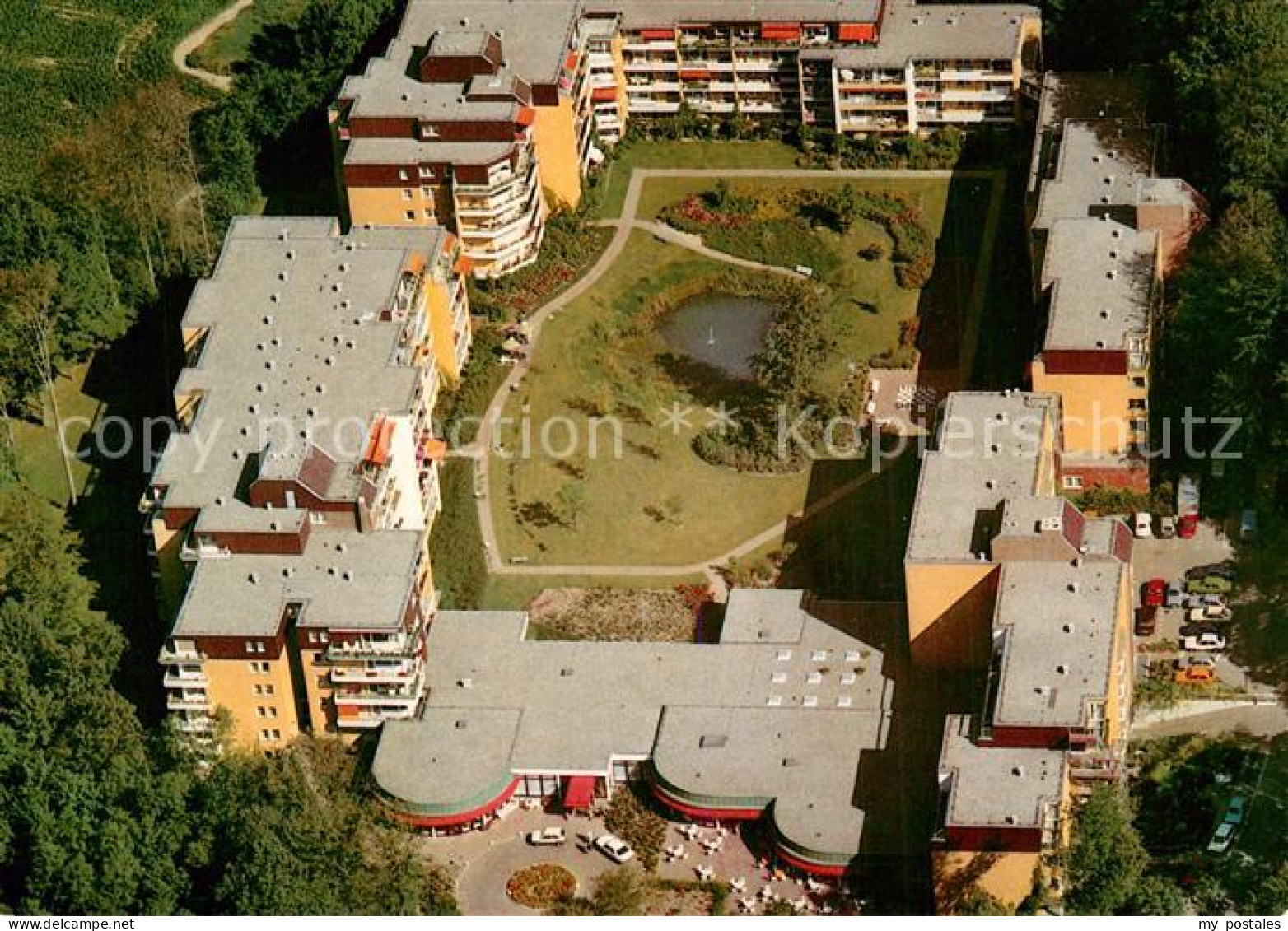 Ahrensburg Rosenhof Seniorenwohnanlage Fliegeraufnahme