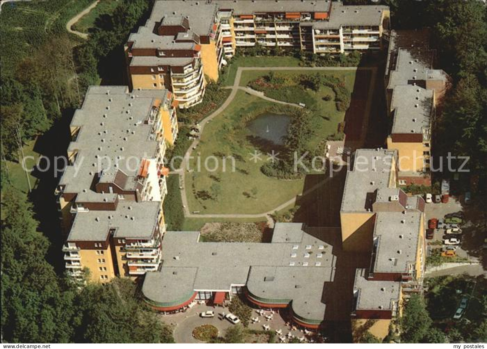 Ahrensburg Rosenhof Seniorenwohnanlage Fliegeraufnahme