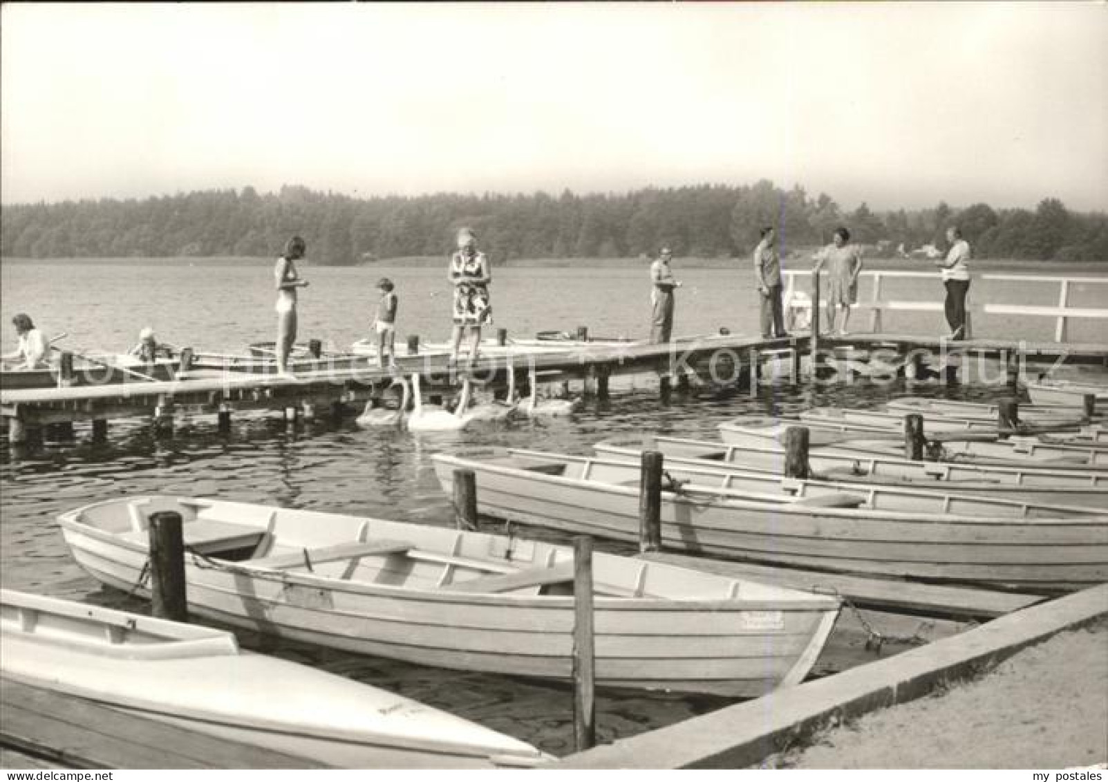 Ahrensdorf Templin Bootshafen Betriebsferienheim Wilhelm Pieck
