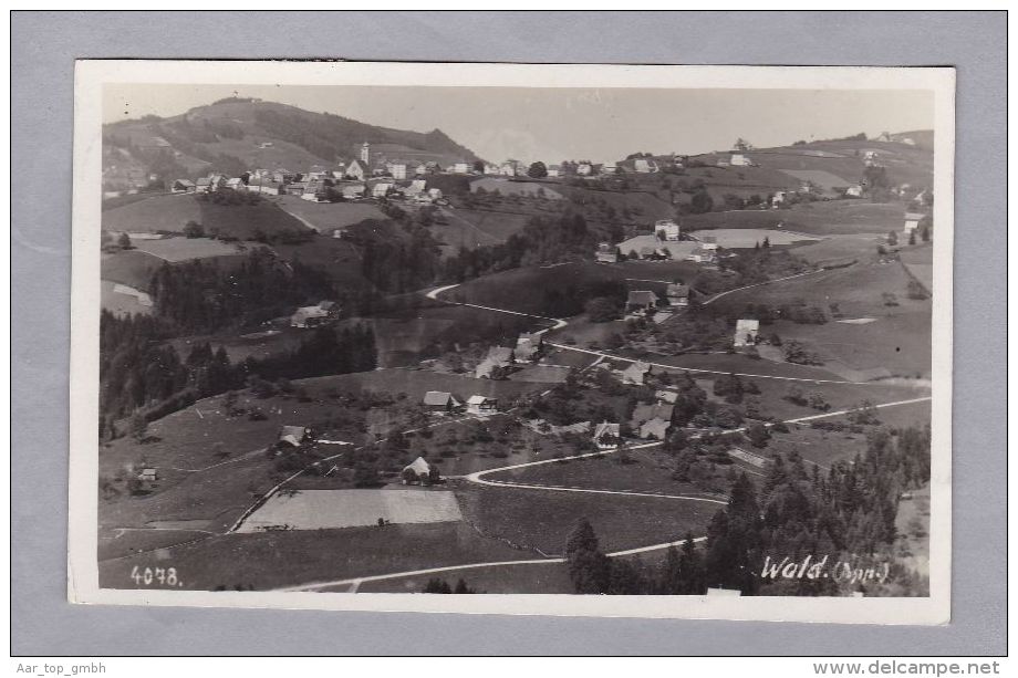 AI WALD 1923.III.4. Wald Appenzell  Foto Hane