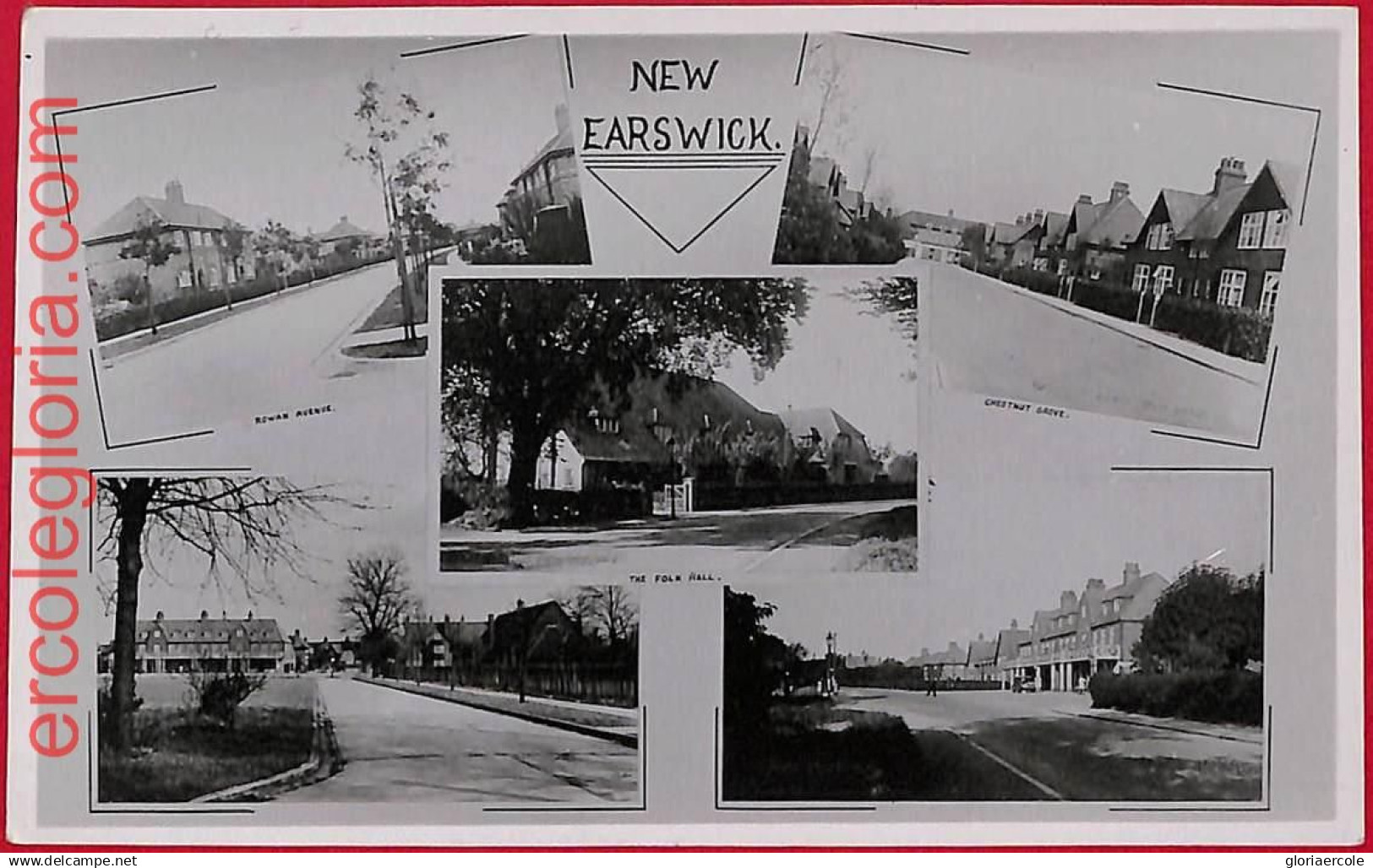 ai0302 -  GREAT BRITAIN - VINTAGE POSTCARD - New Earswick
