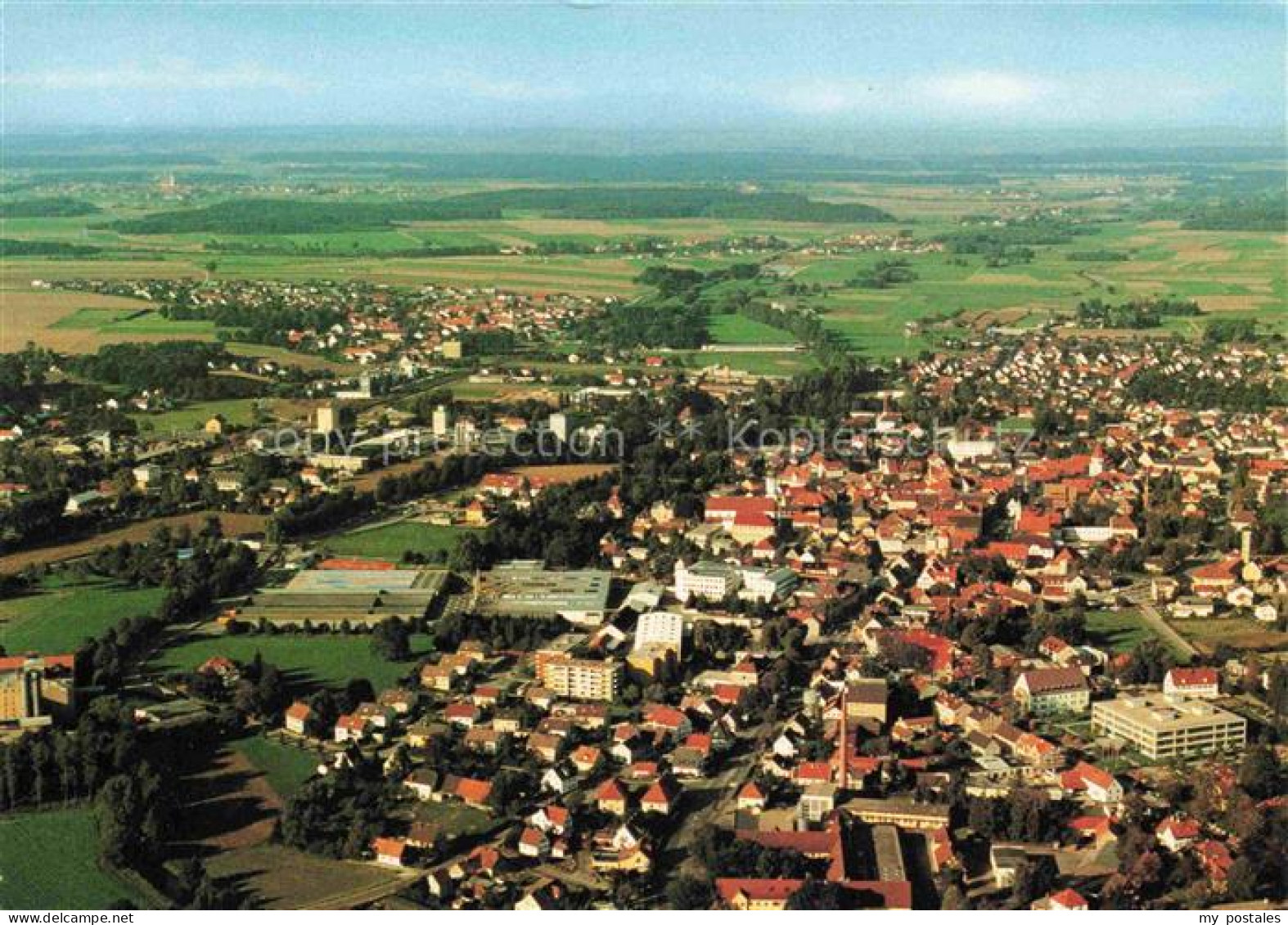 Aichach Fliegeraufnahme