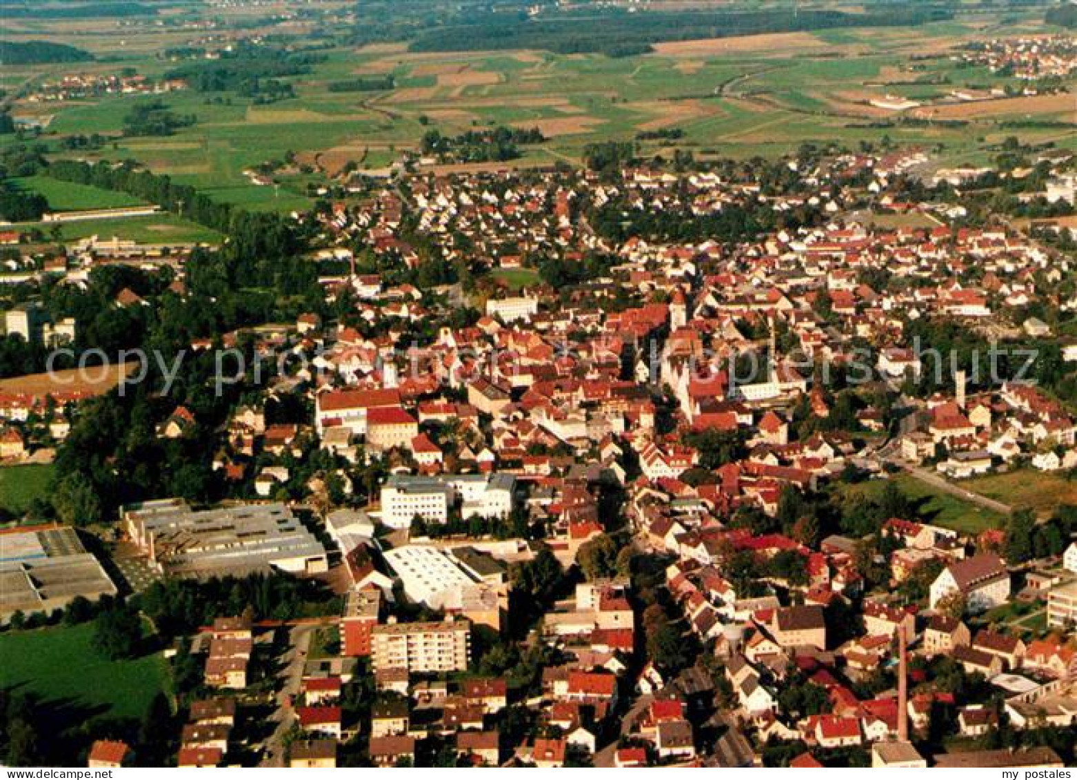 Aichach Fliegeraufnahme