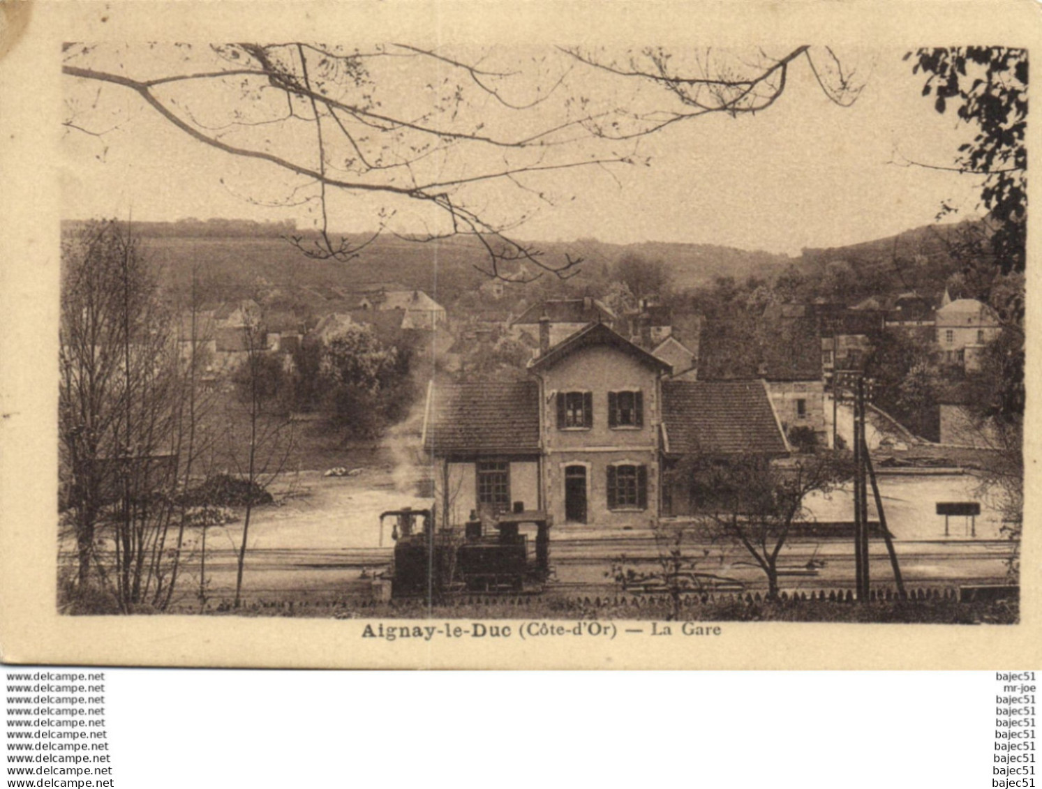 Aignay le Duc - La gare
