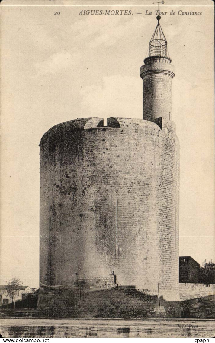Aigues Mortes CPA La tour de Constance