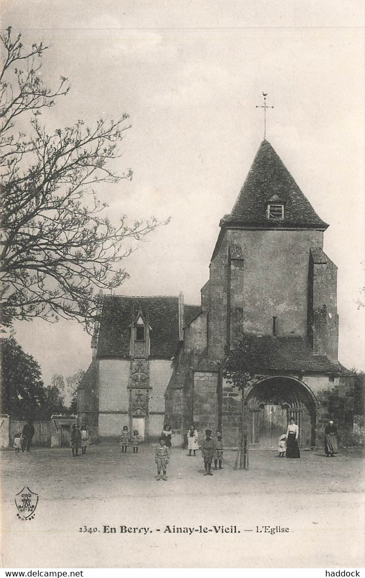 AINAY LE VIEIL : L'EGLISE