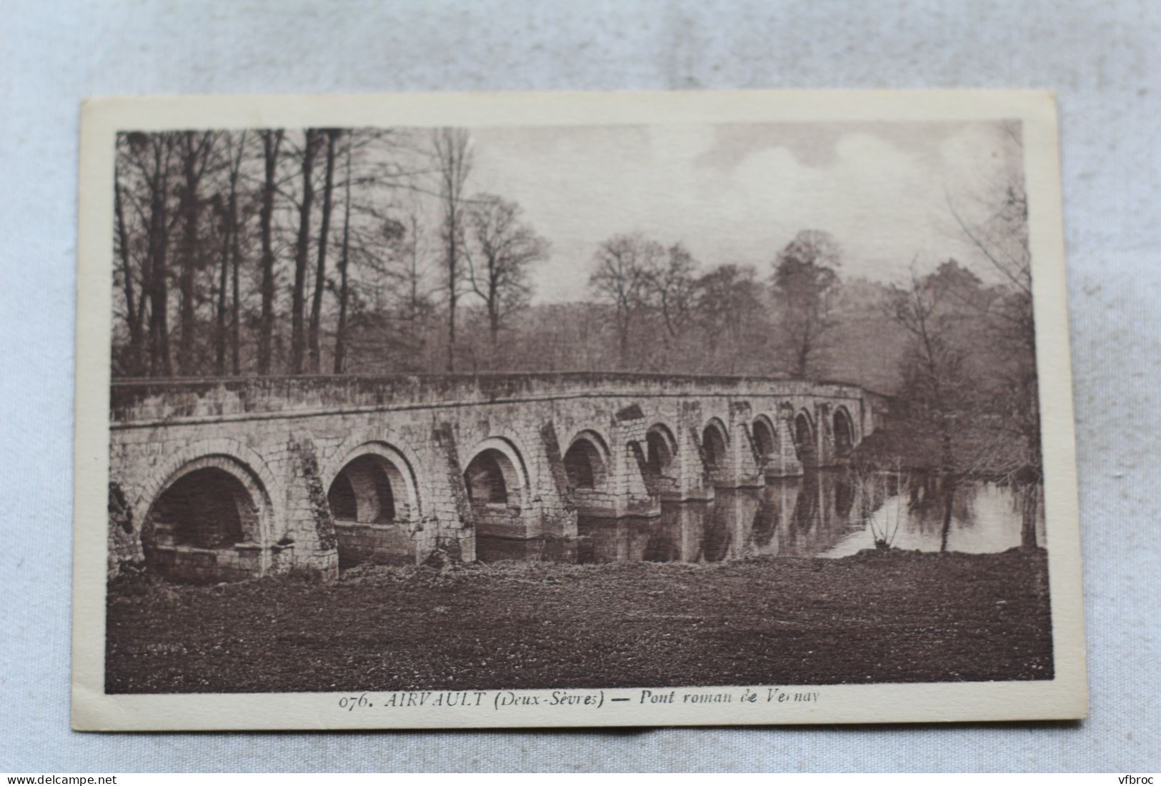 Airvault, pont roman de Vernay, Deux Sèvres 79