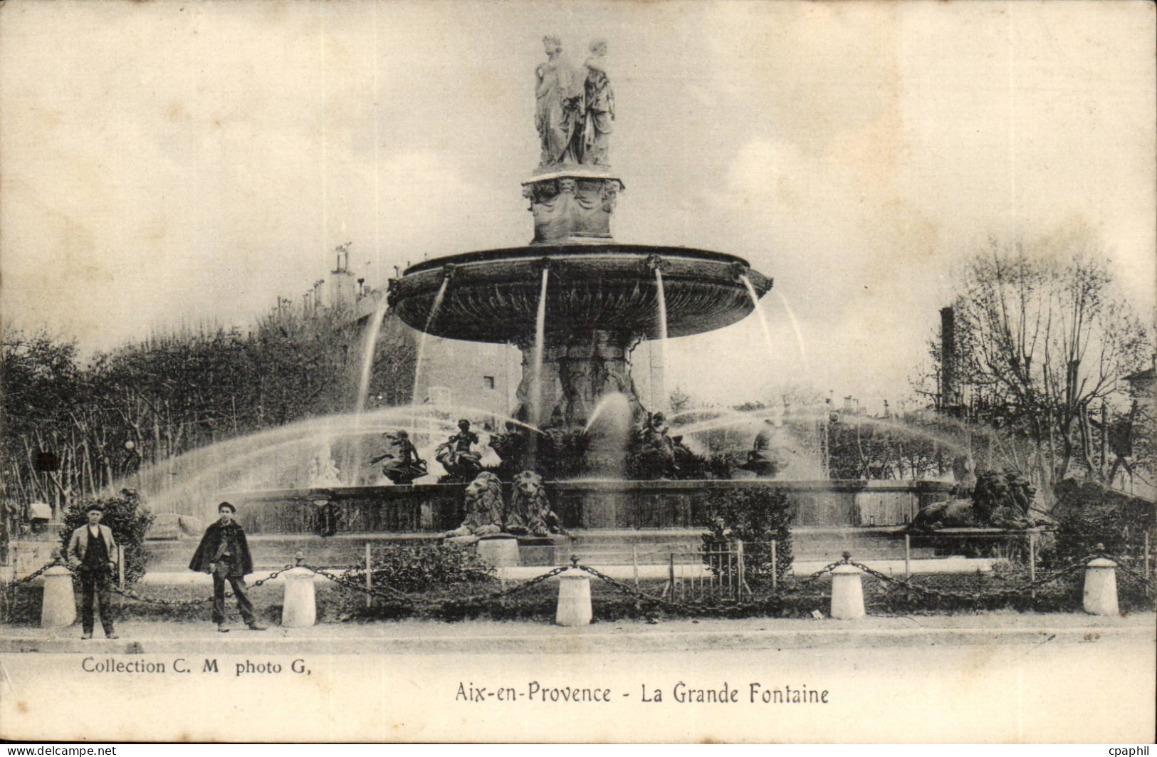 Aix en Provence - La Grande Fontaine - CPA