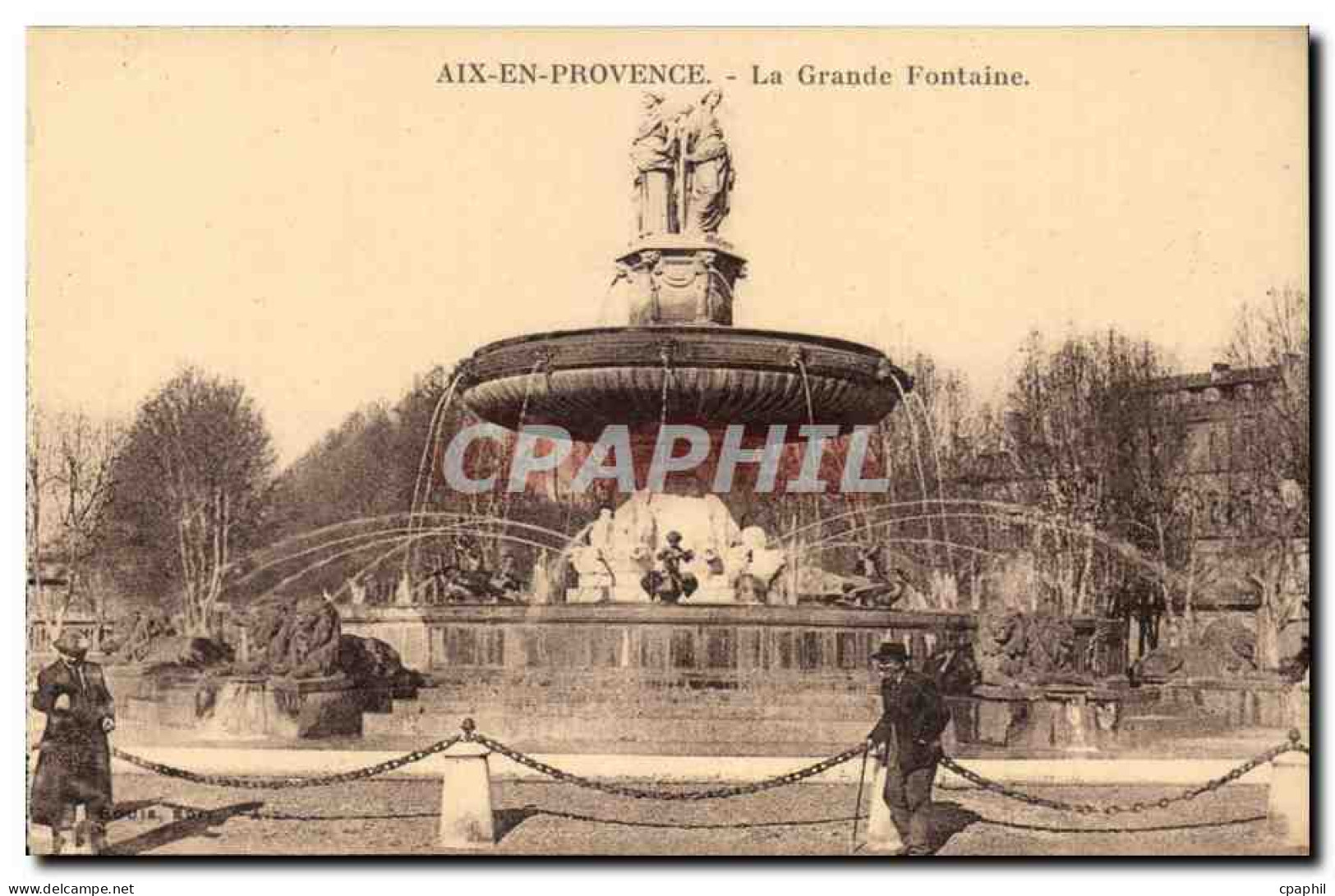 Aix en Provence - La Grande Fontaine CPA