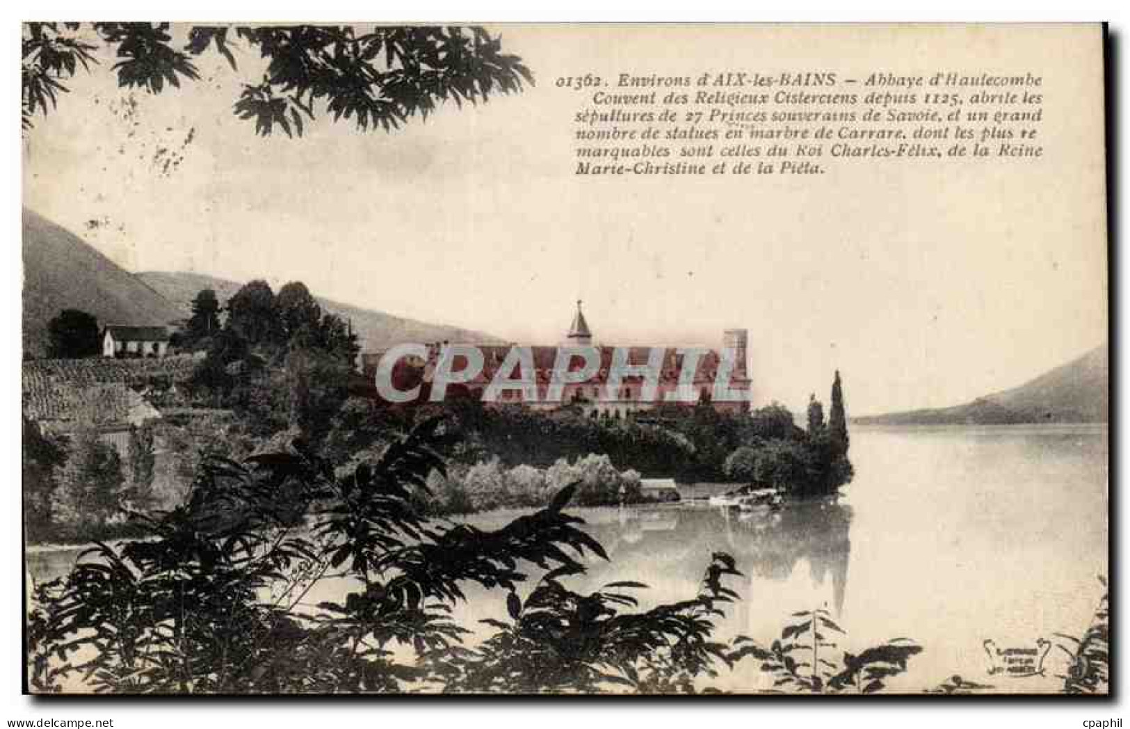 Aix les Bains - Abbaye d'Hautecombe - CPA