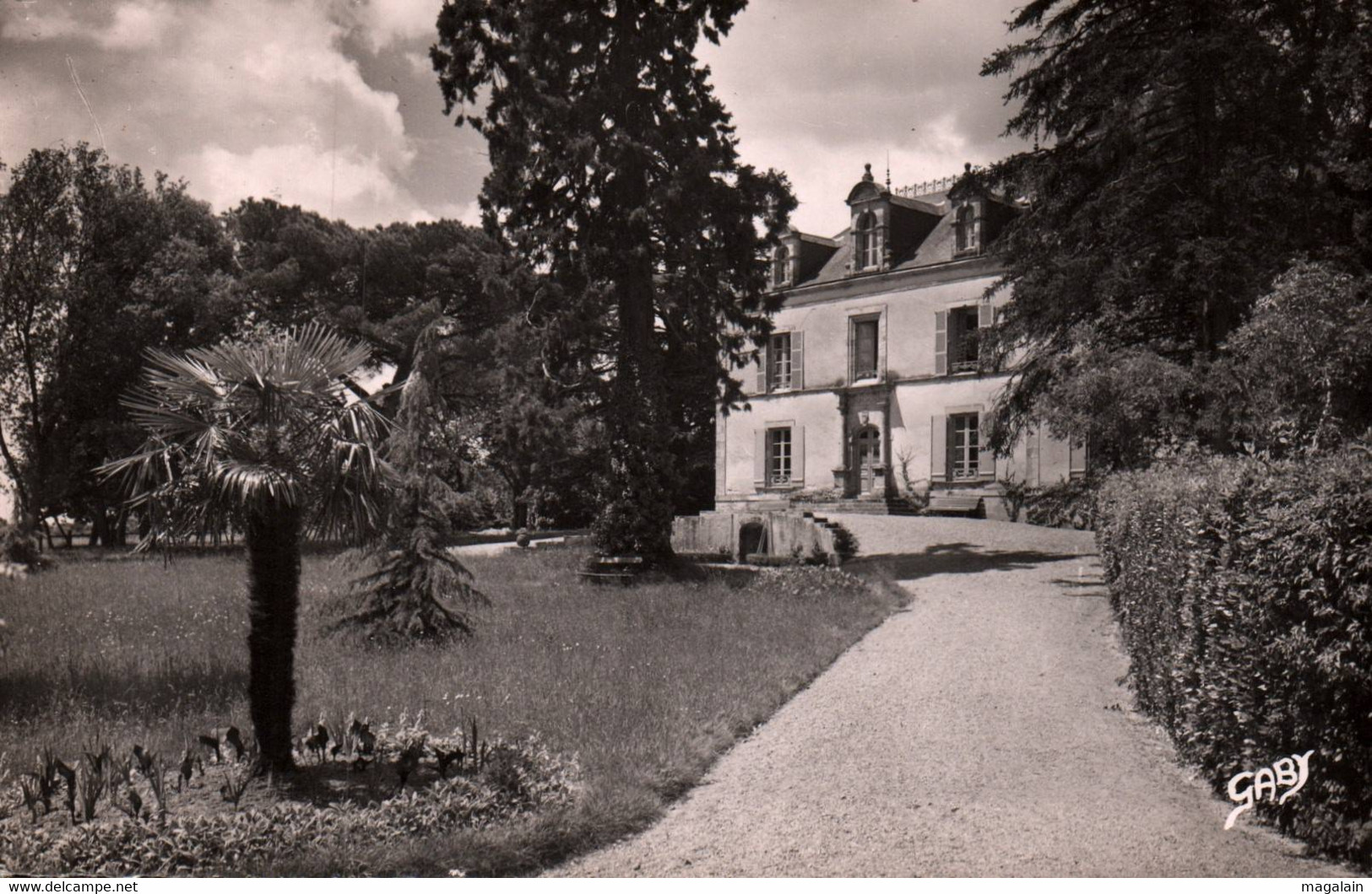 Aizenay : le château (cpsm)