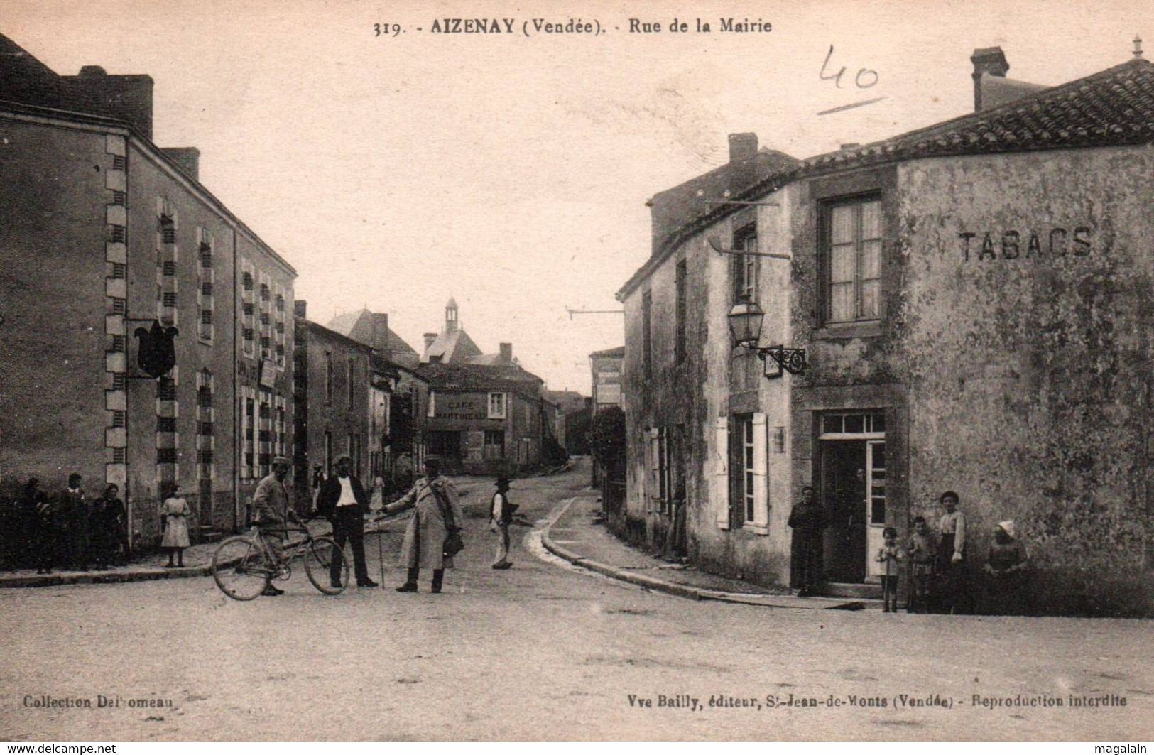 Aizenay : rue de la mairie