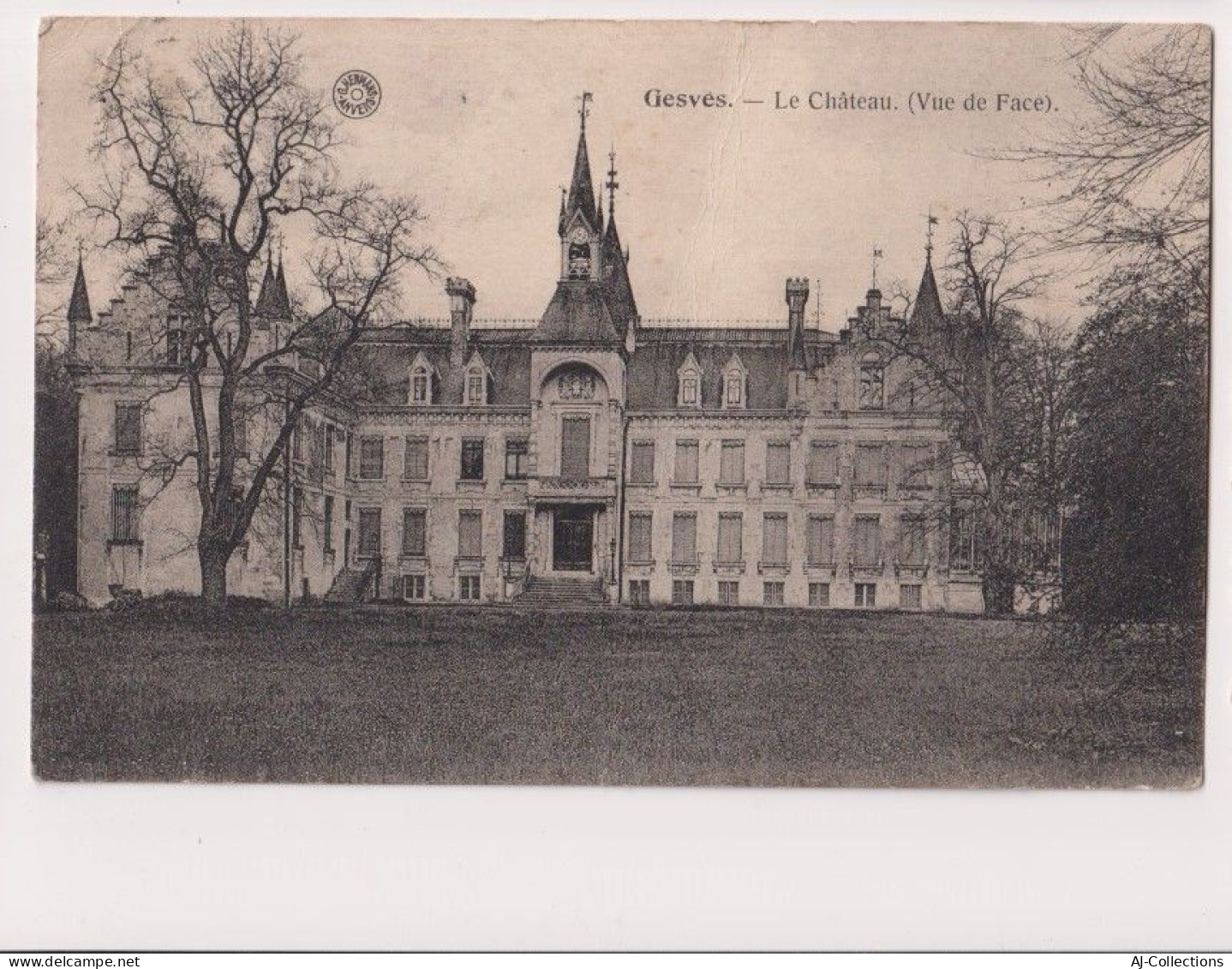AJC - Belgique - Gesves - le chateau ( vu de face )