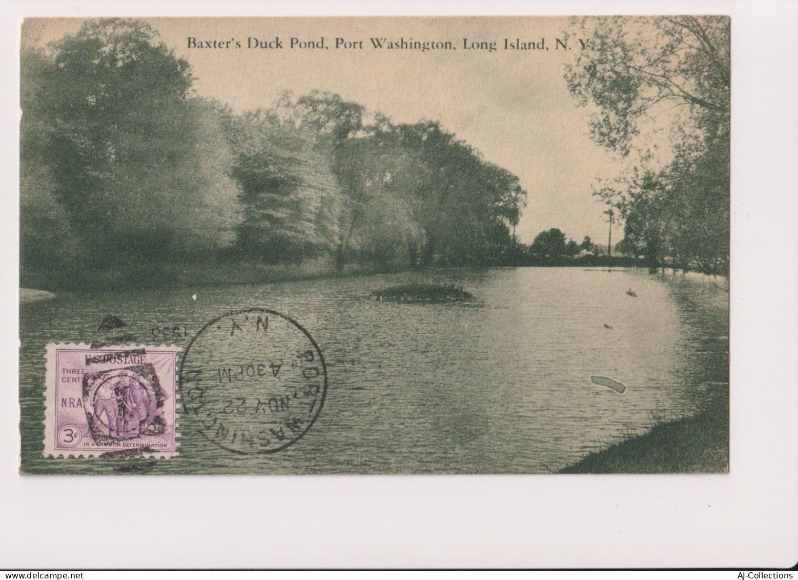 AJC - Etats unis - Baxter's Duck pond, port Washington , long Island