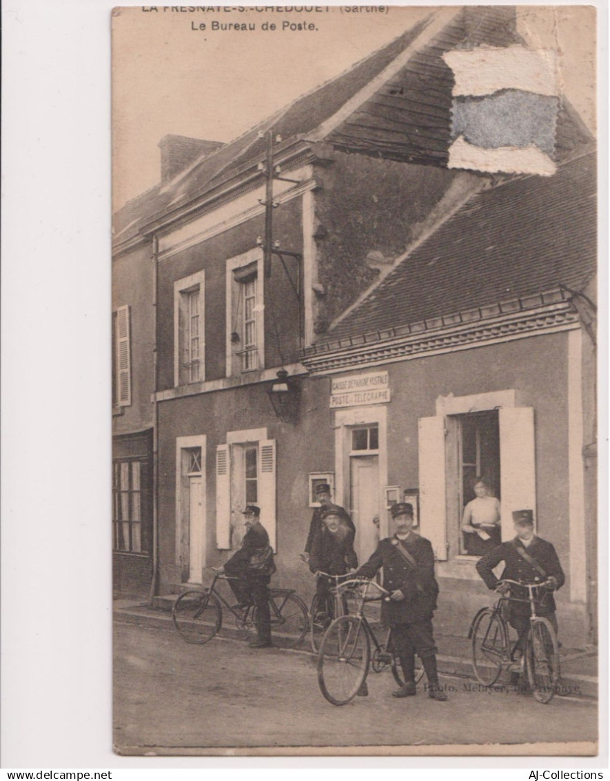AJC - La Fresnaye sur Chédouet - le bureau de poste