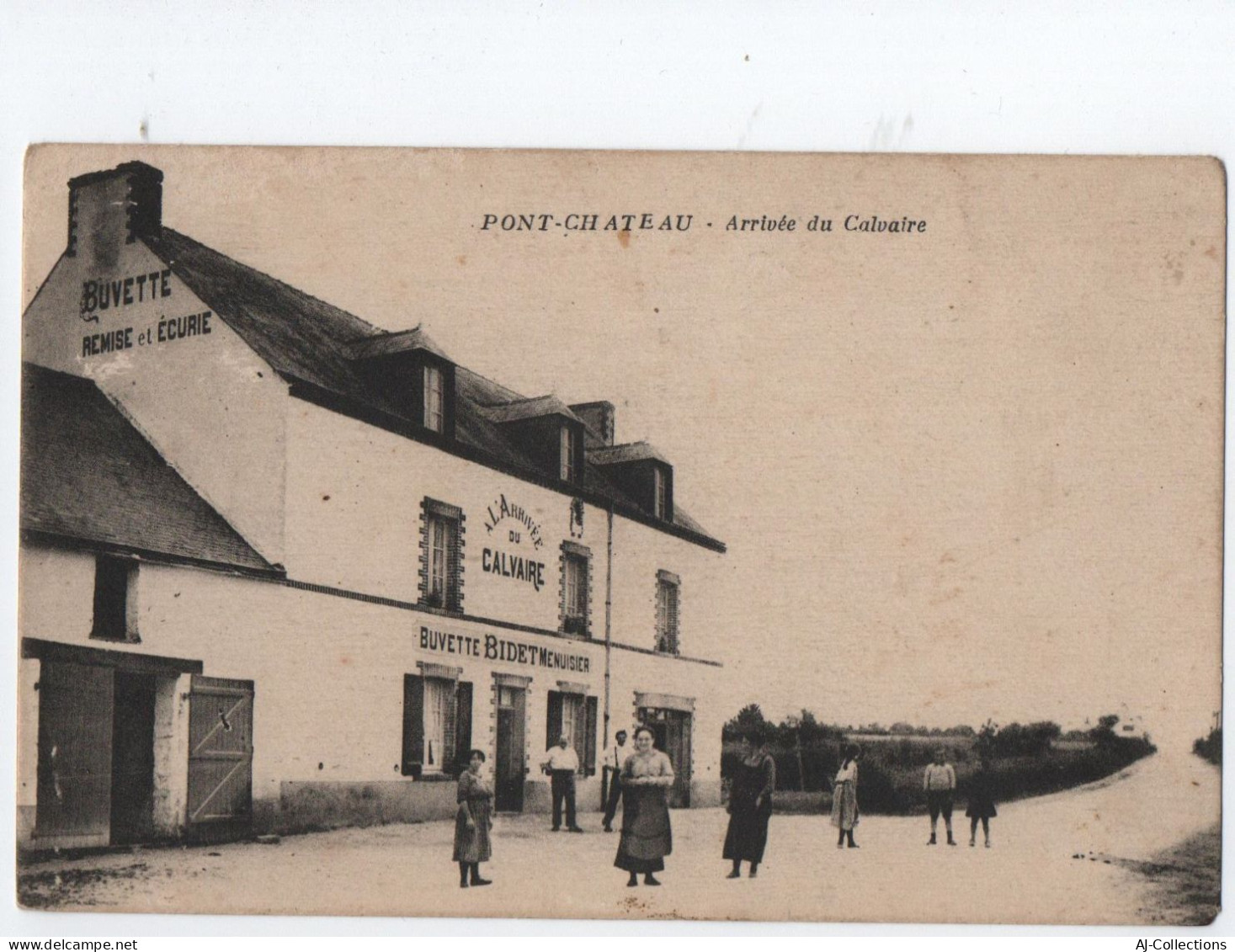 AJC - Pontchateau arrivée du Calvaire