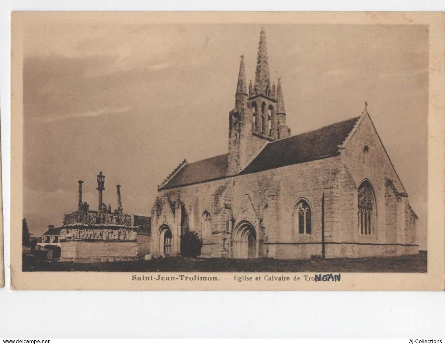 AJC -  Saint Jean Trolimon eglise et calvaire