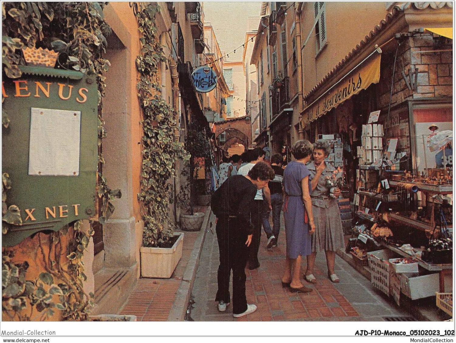 AJDP10-MONACO-1036 - MONTE-CARLO - vieille ville