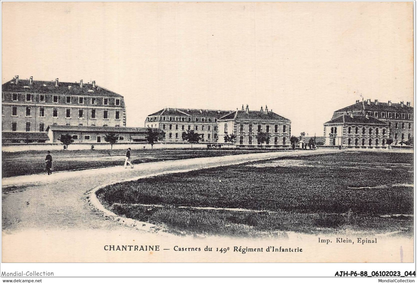 AJHP6-88-0444 - CHANTRAINE - casernes du 149è regiment d'infanterie