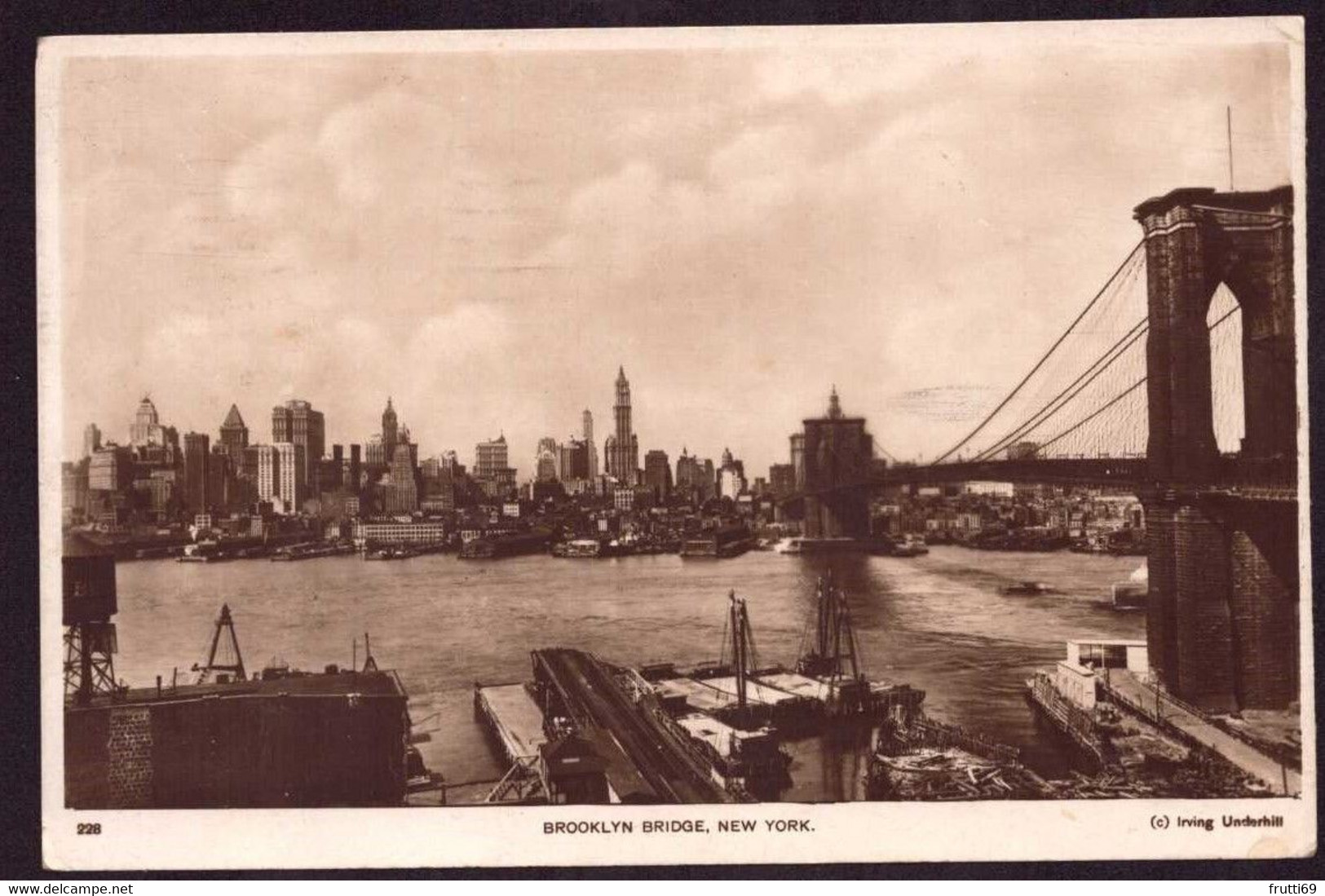 AK 001275 USA - New York City - Brooklyn Bridge
