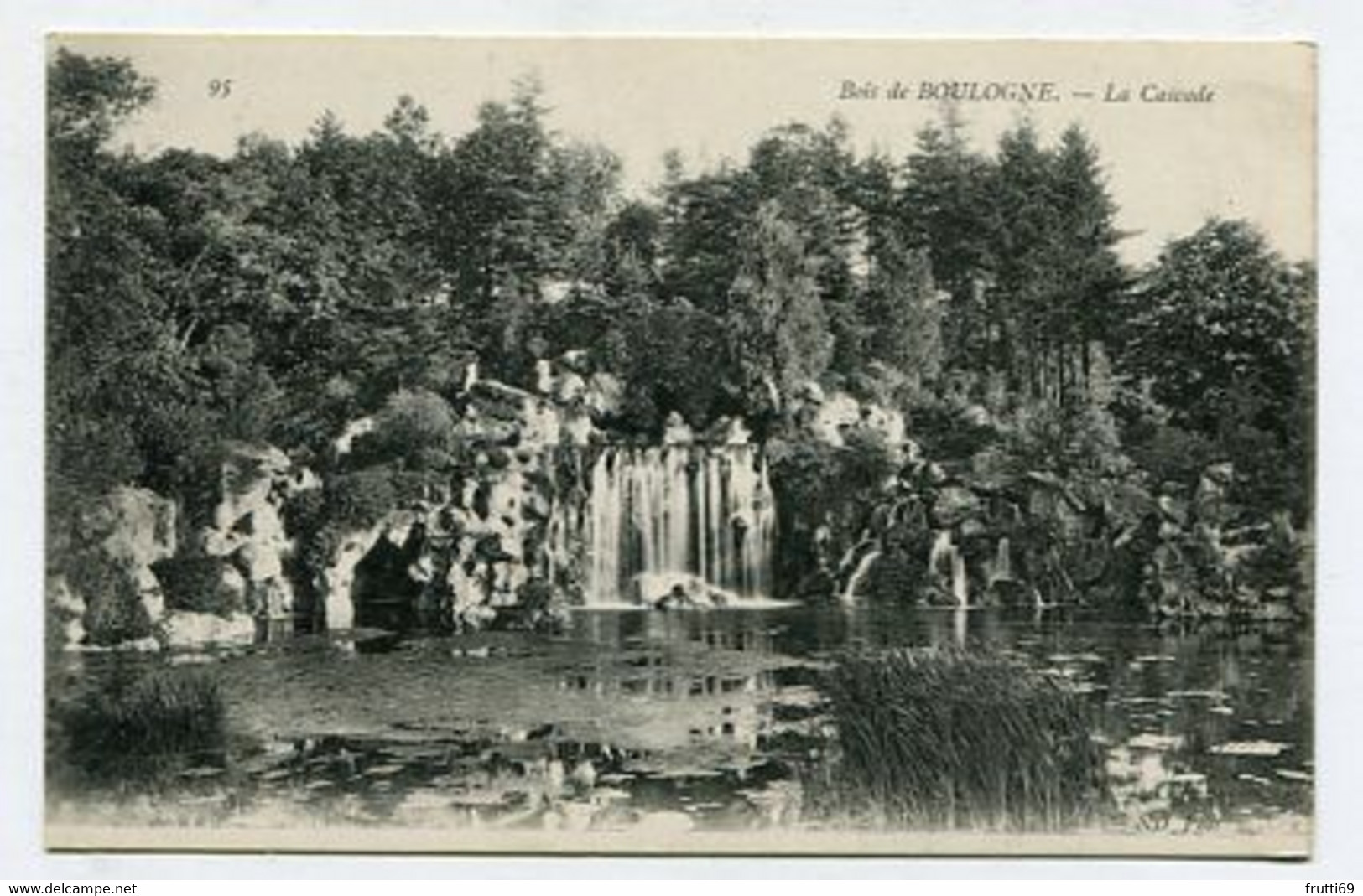 AK 018425 FRANCE - Bois de Boulogne - La Cascade