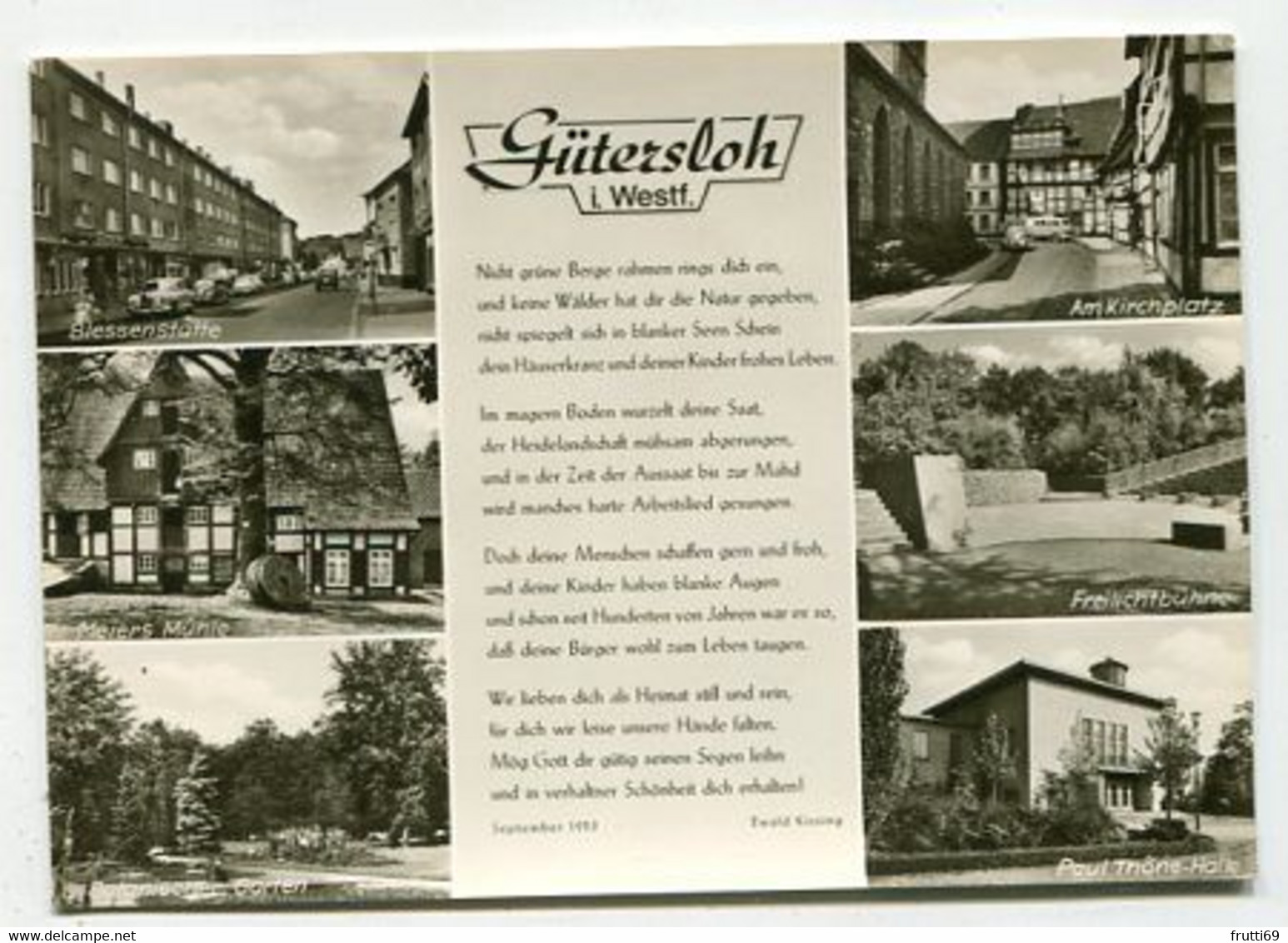 AK 025598 GERMANY - Gütersloh