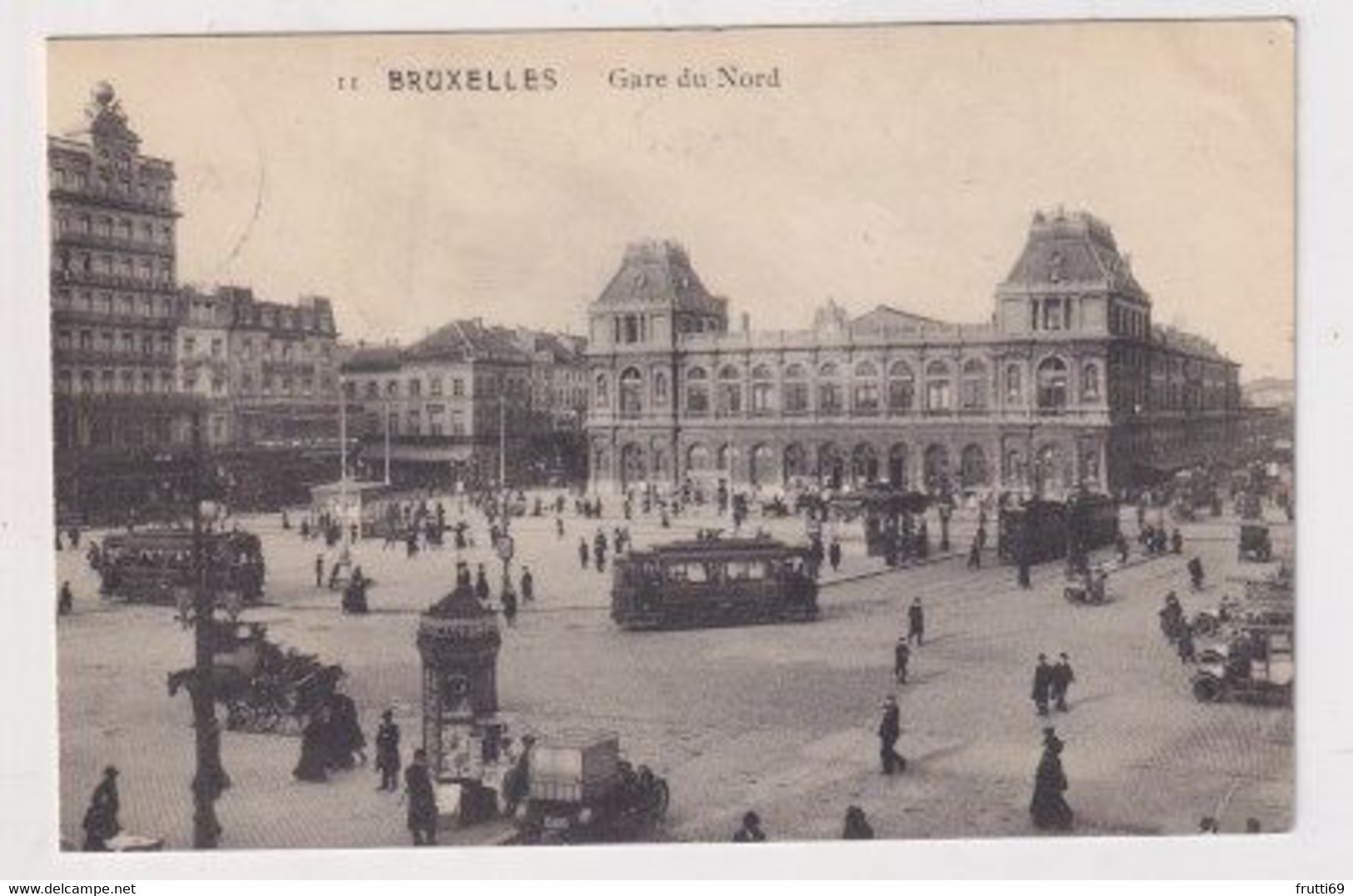 AK 030890 BELGIUM - Bruxelles - Gare du Nord
