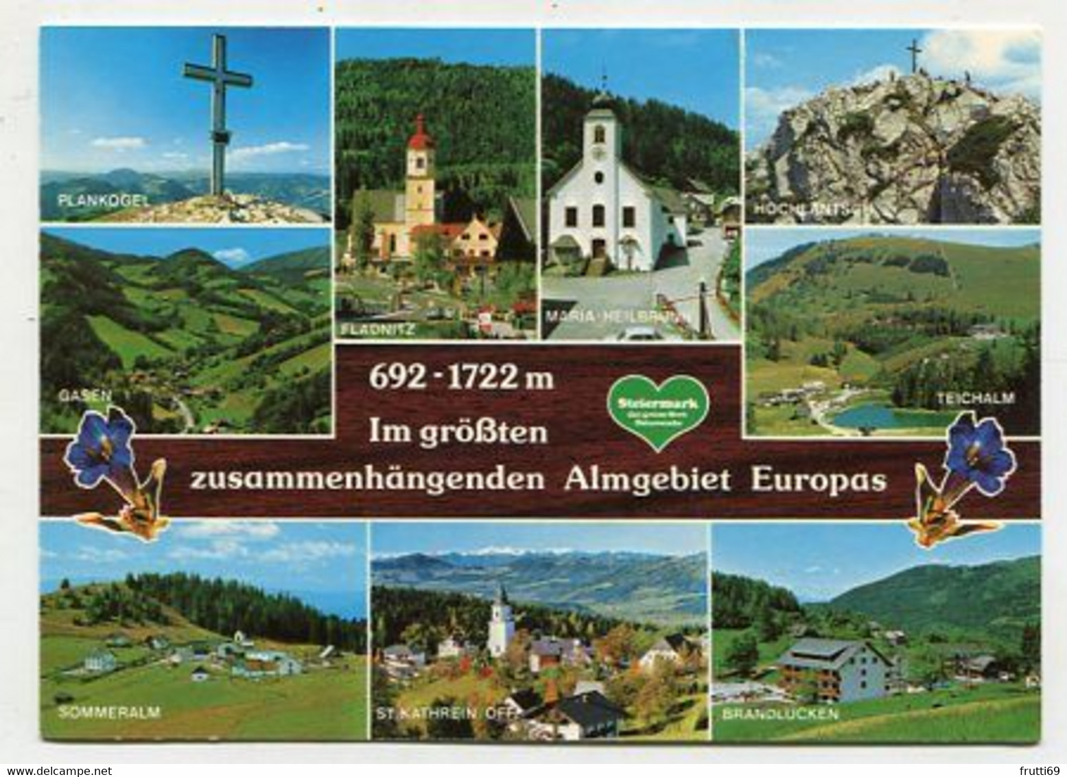 AK 032630 AUSTRIA - Erholungsgebiet Steiermark Mitte