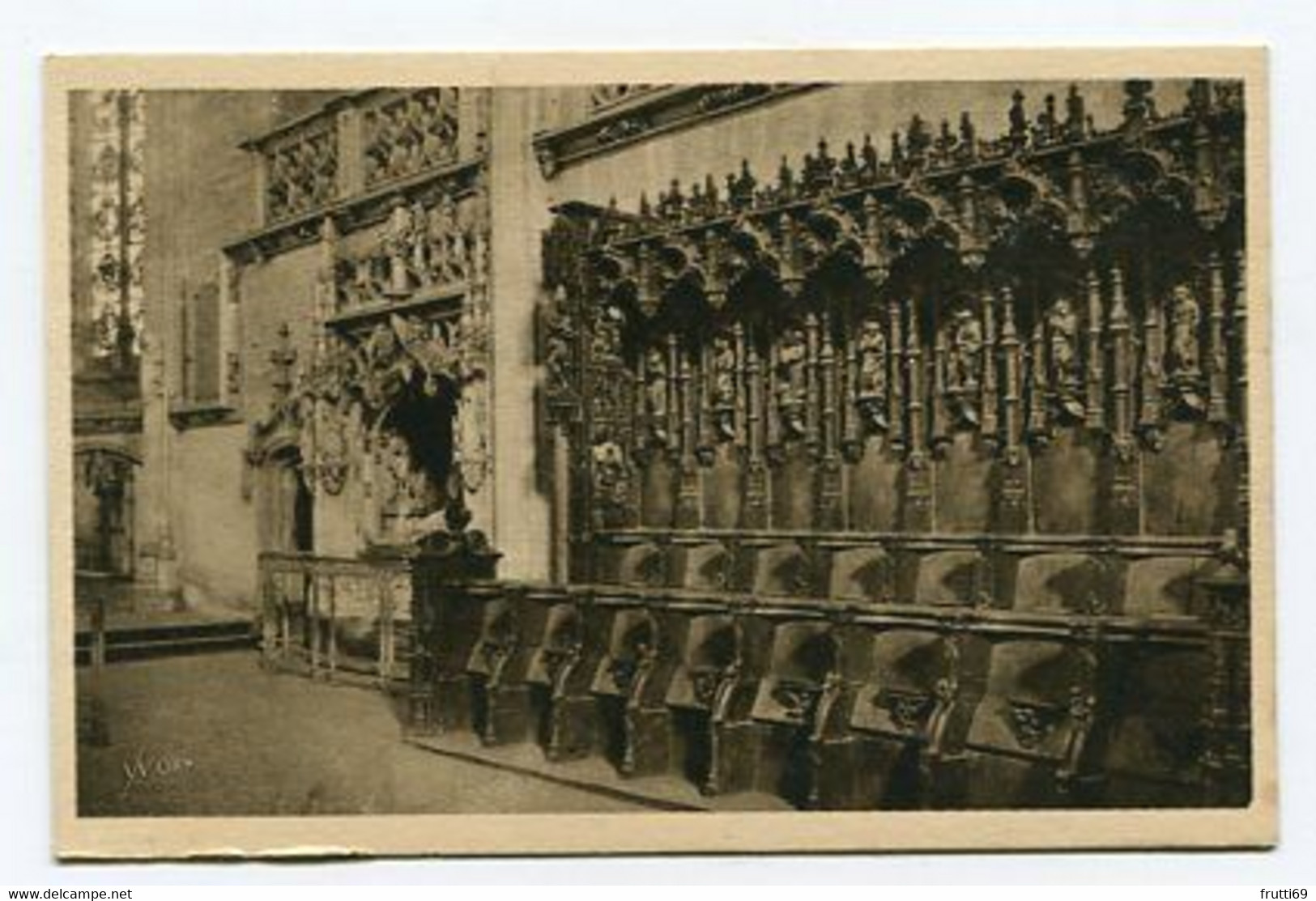 AK 052621 FRANCE - Bourg - Église de Brou - Les Stalles du Choeur