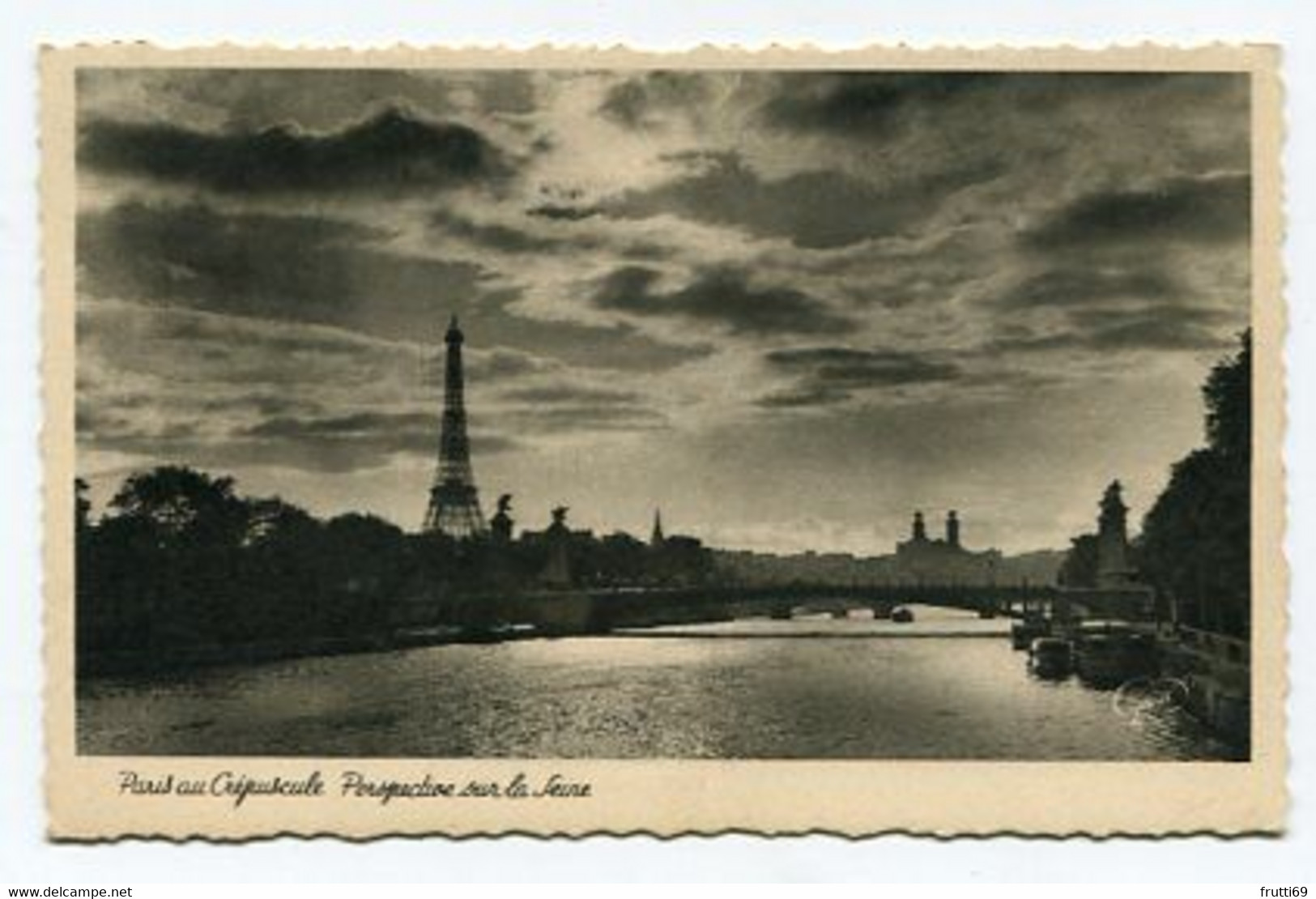 AK 052642 FRANCE - Paris - perspective sur la Seine