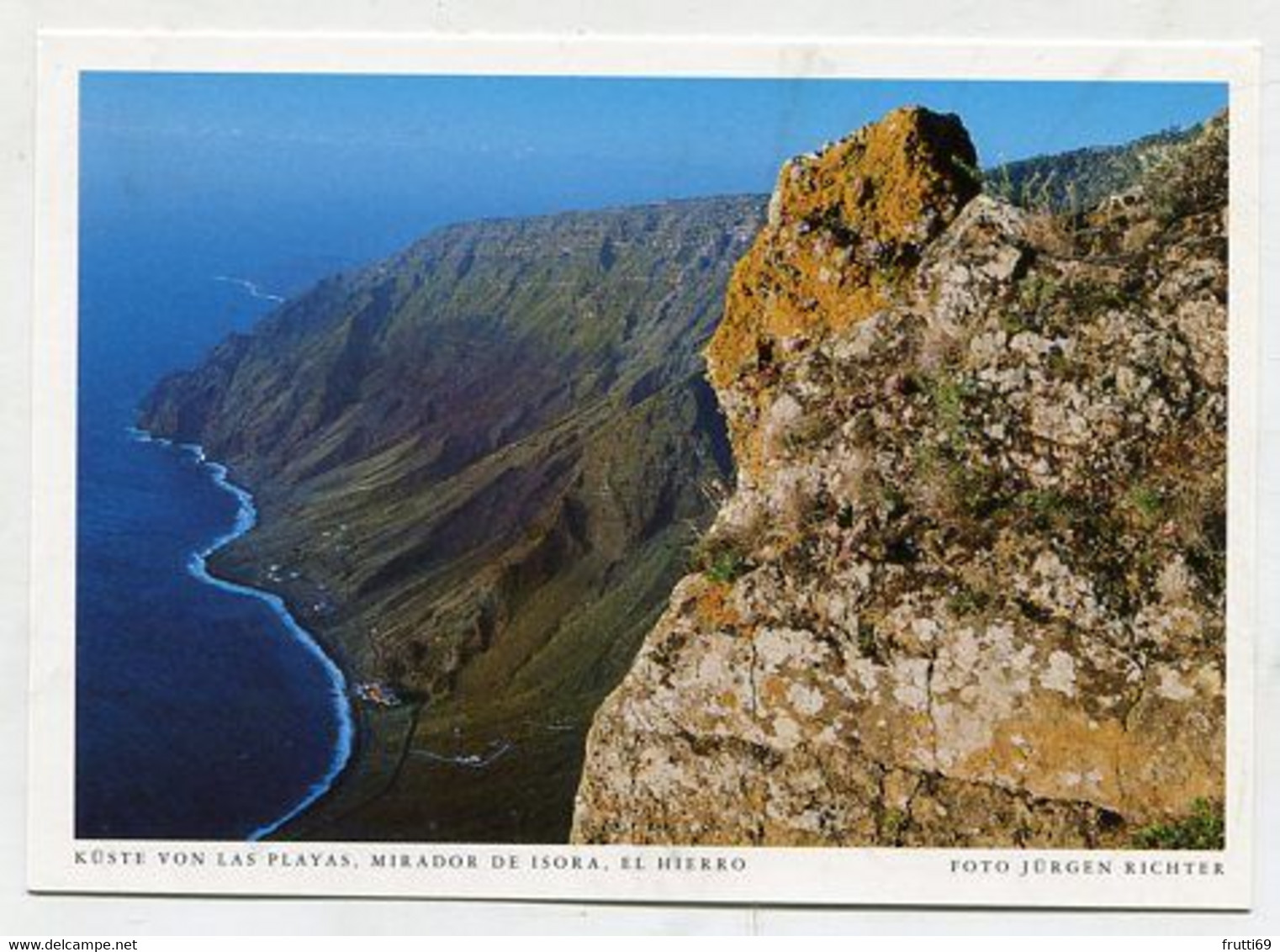 AK 067063 SPAIN - El Hierro - Küste von Las Playas - Mirador de Isora