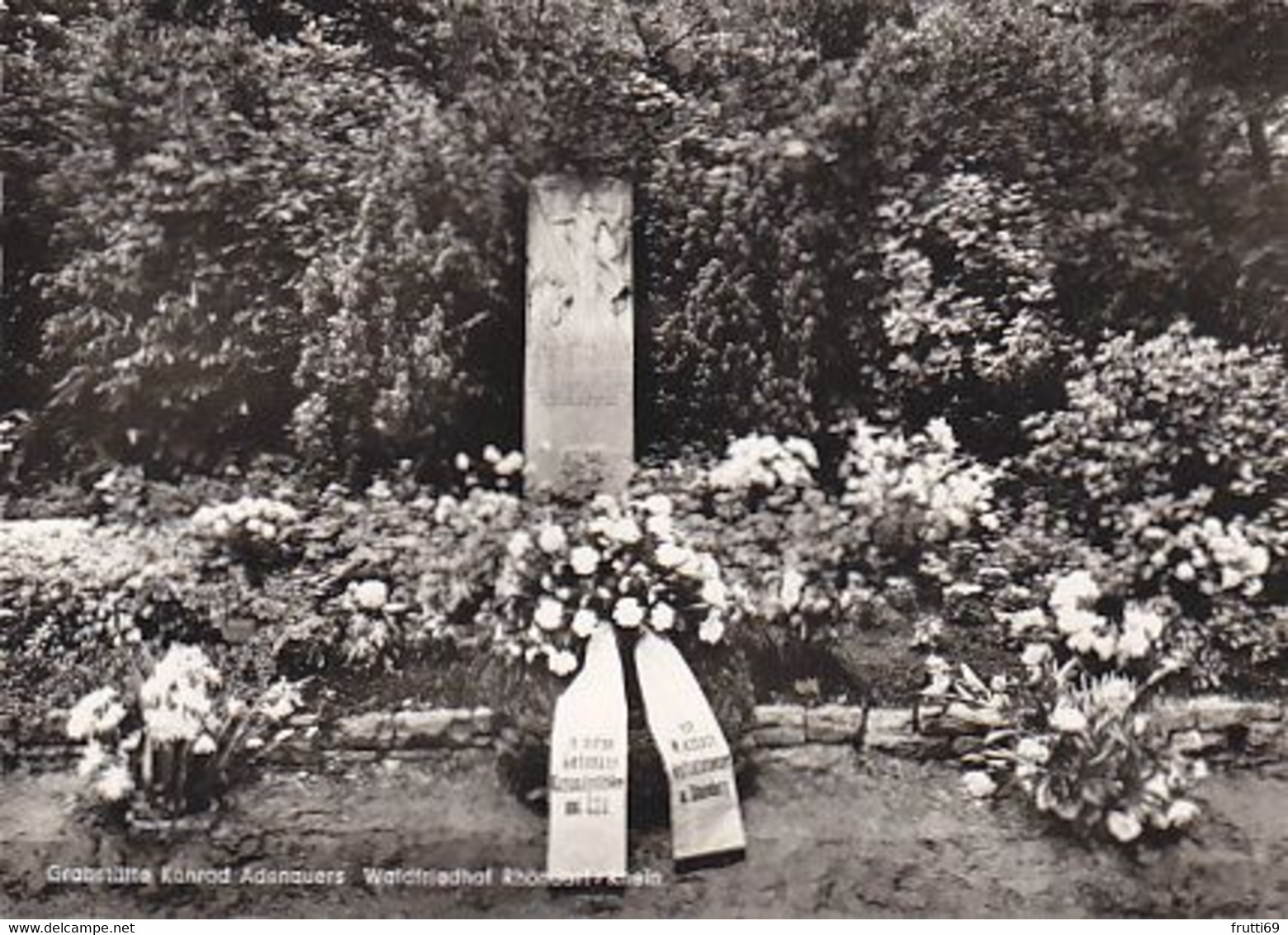 AK 073259 GERMANY - Röhndorf / Rhein - Grabstätte Konrad Adenauers - Waldfriedhof