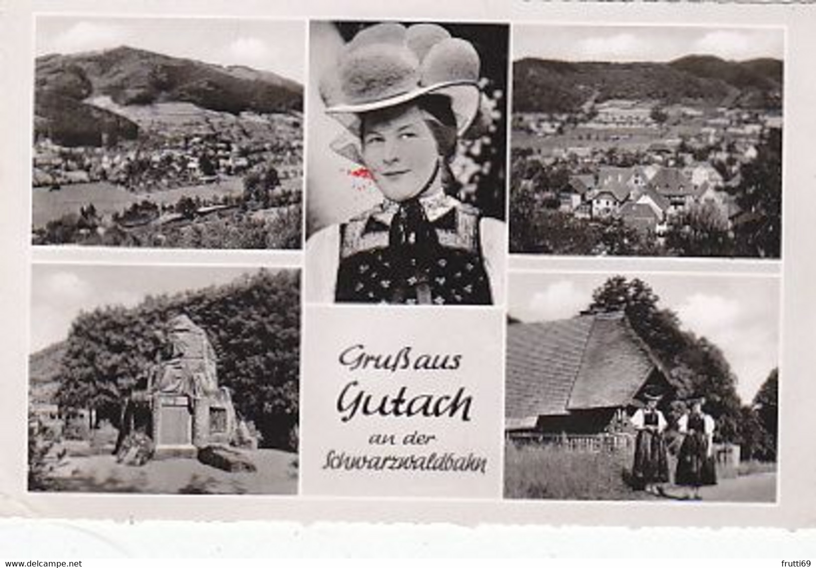 AK 073266 GERMANY - Gutach - Schwarzwaldbahn
