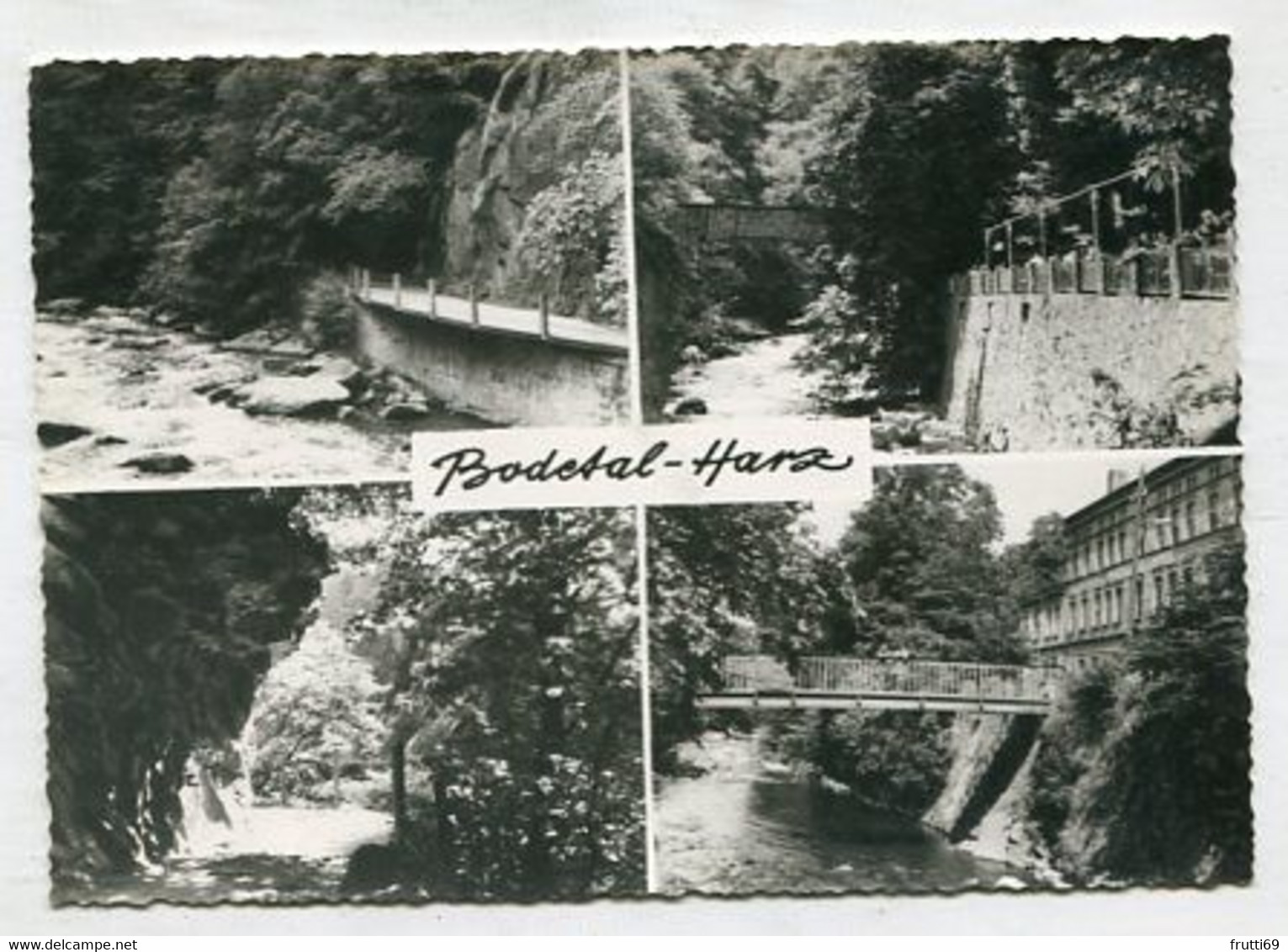 AK 096078 GERMANY - Bodetal - Harz