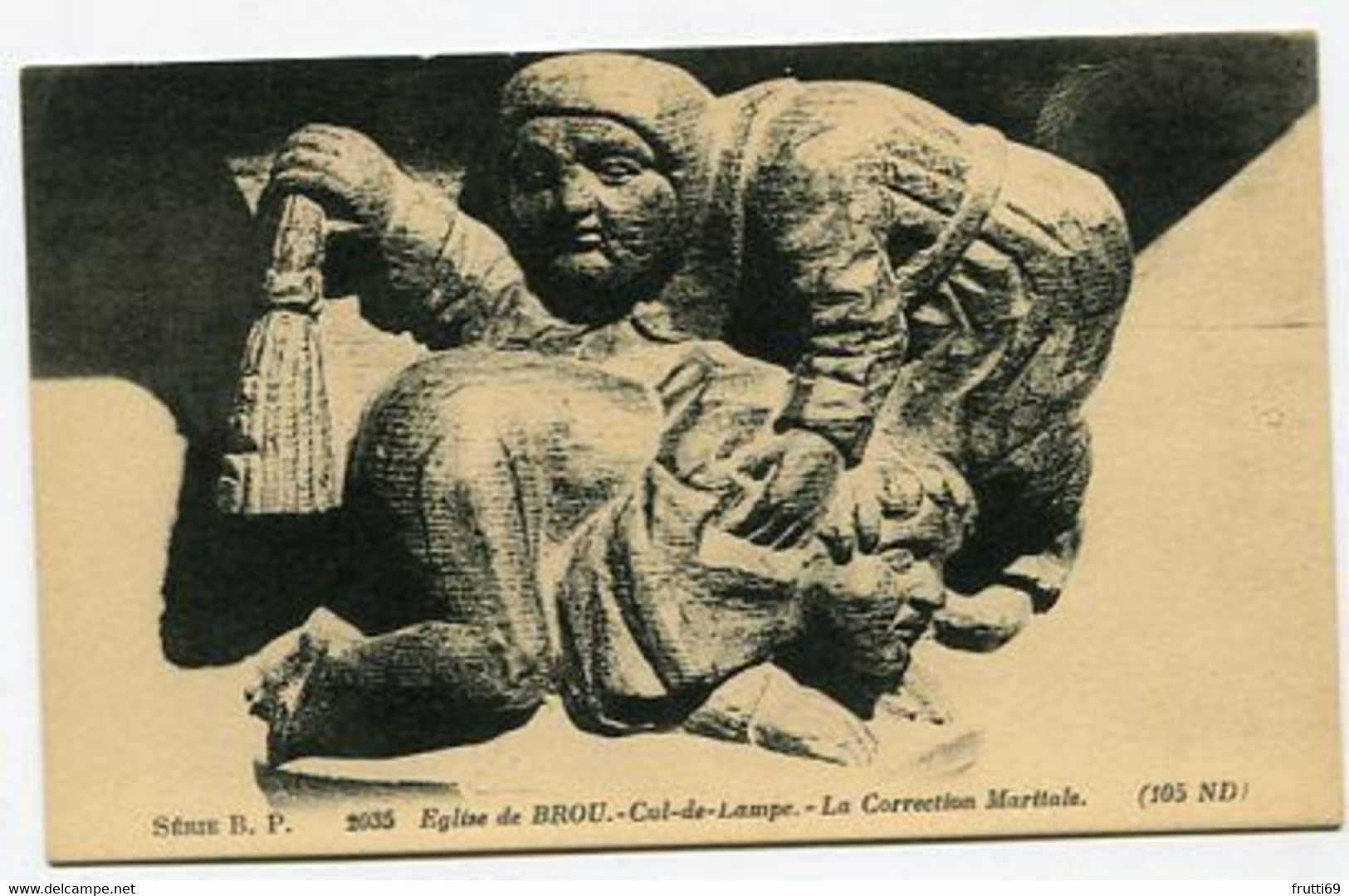AK 122118 FRANCE - Eglise de Brou - Cul-de-Lampe - La Correction Martiale