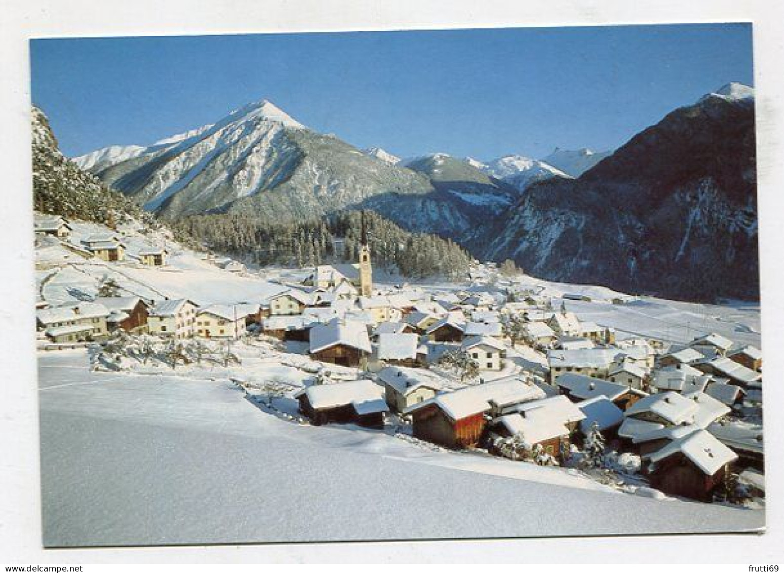 AK 139463 SWITZERLAND - Alvaneu im Albulatal mit Muchetta und Piz Uertsch