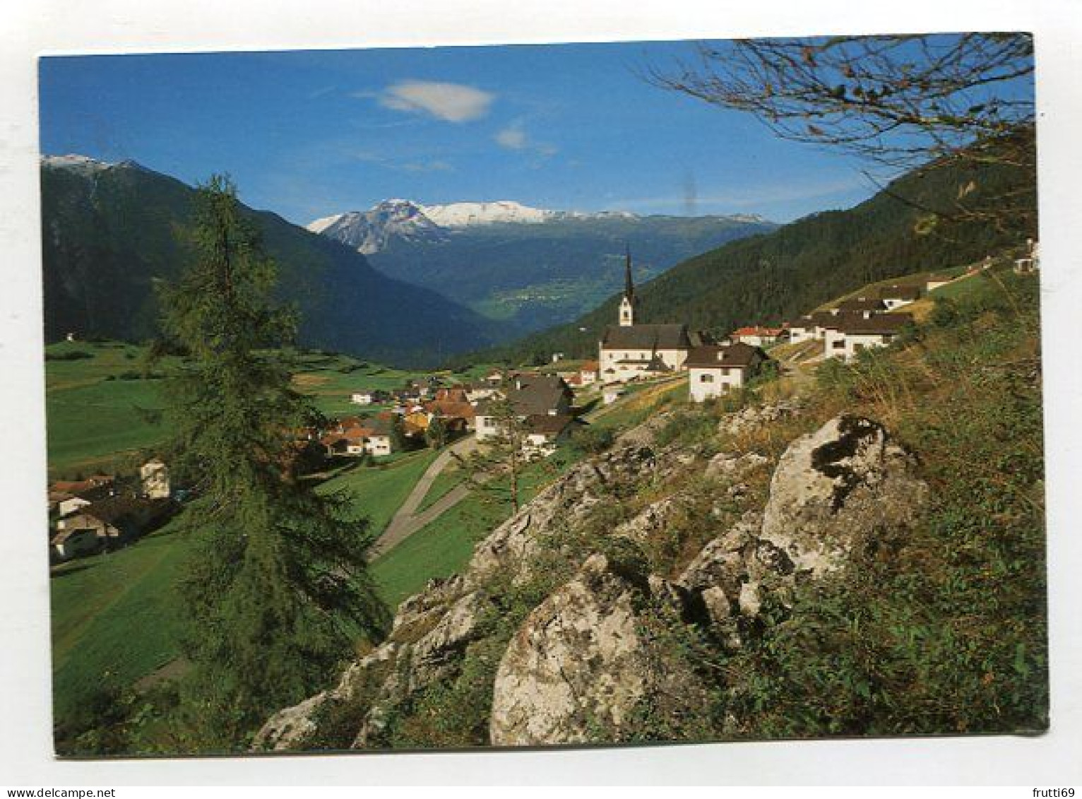 AK 139464 SWITZERLAND - Alvaneu - Dorf - Albulatal mit Piz Toissa