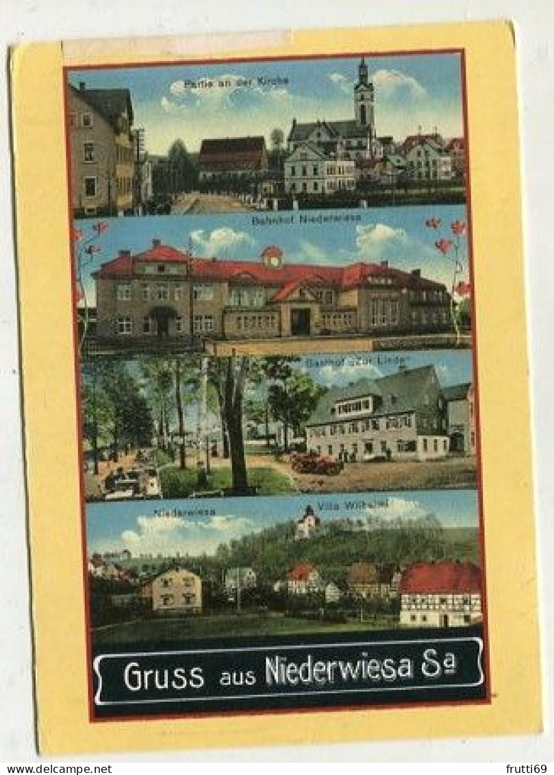 AK 142225 GERMANY - Niederwiesa Sa.  - MODERN REPRODUCTION CARD !