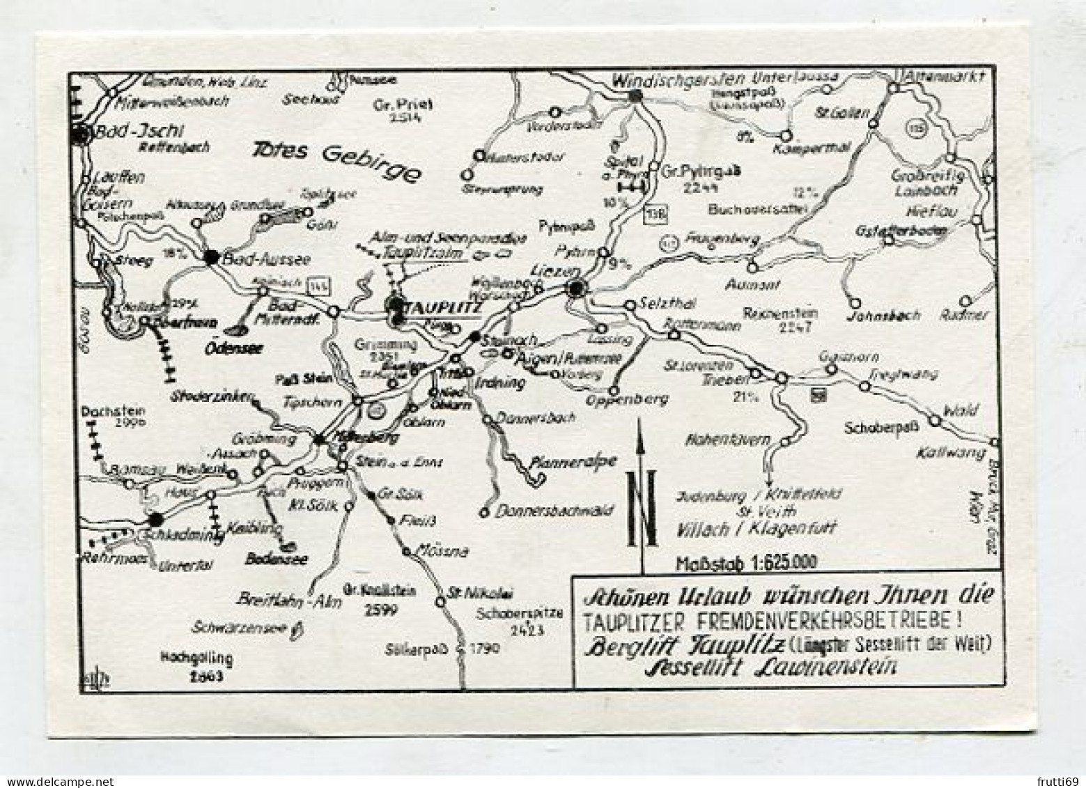 AK 146069 AUSTRIA - Tauplitz - Berglift