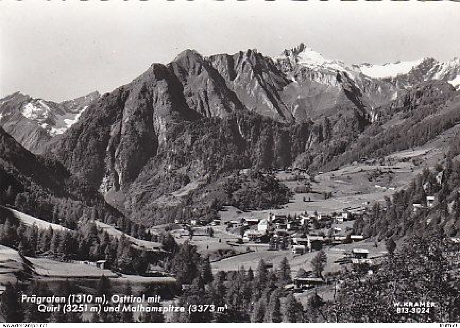 AK 153708 AUSTRIA - Prägarten - Osttirol mit Quirl und Malhamspitze